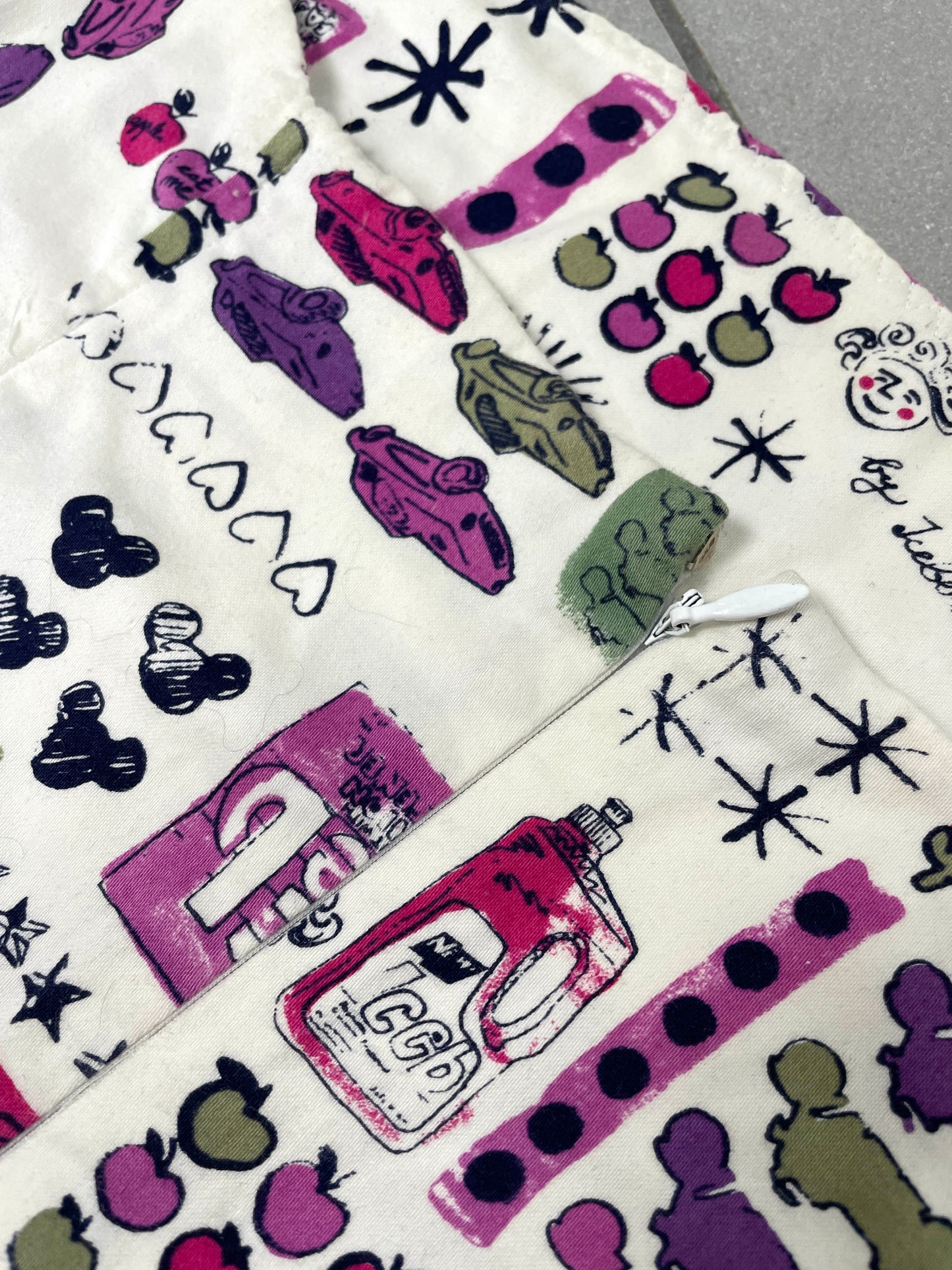 ICEBERG Vintage Print Dress