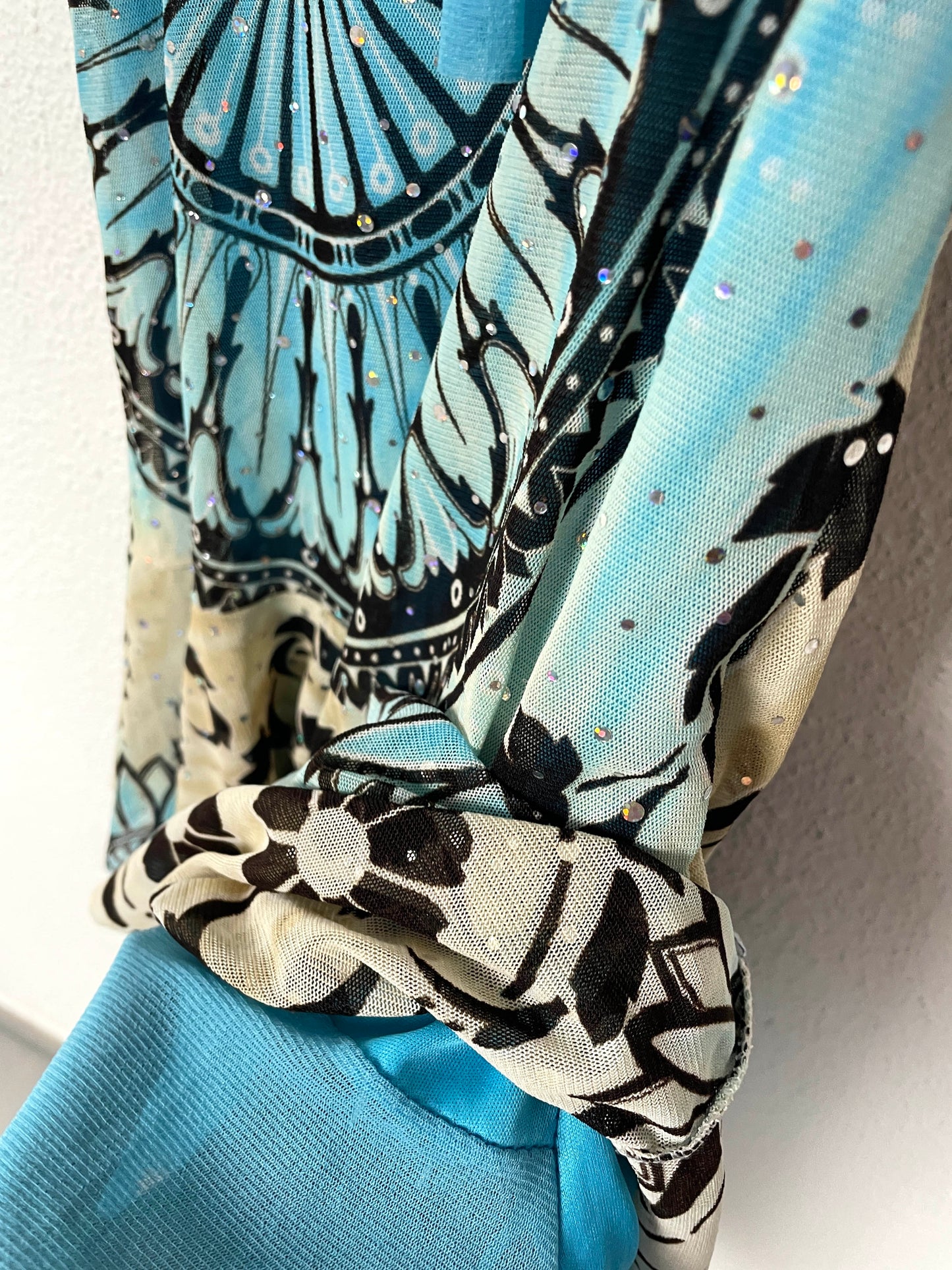 Vintage Tie-Front Dress (Early 2000s)
