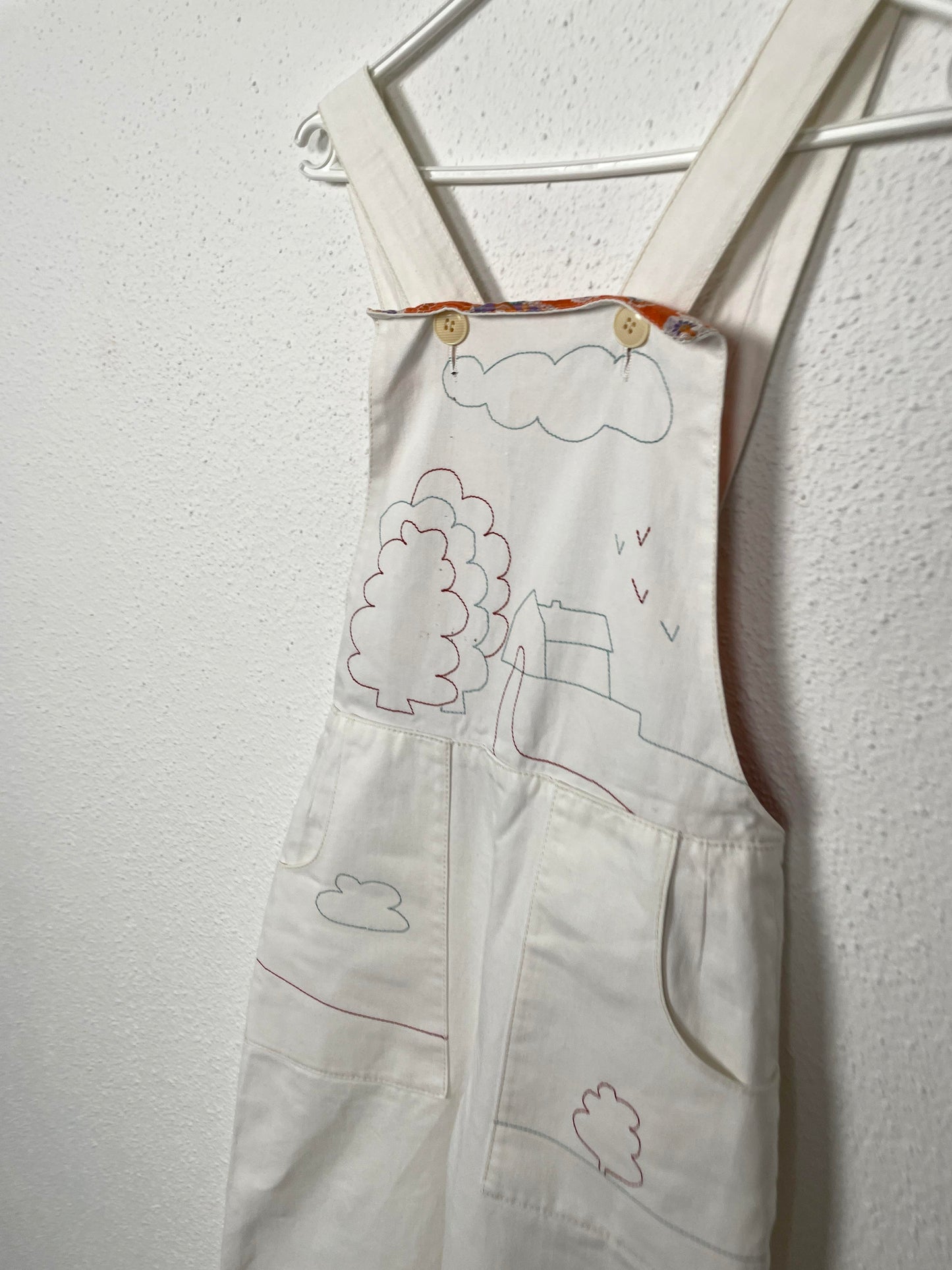 Vintage 70s Embroidered Jumpsuit