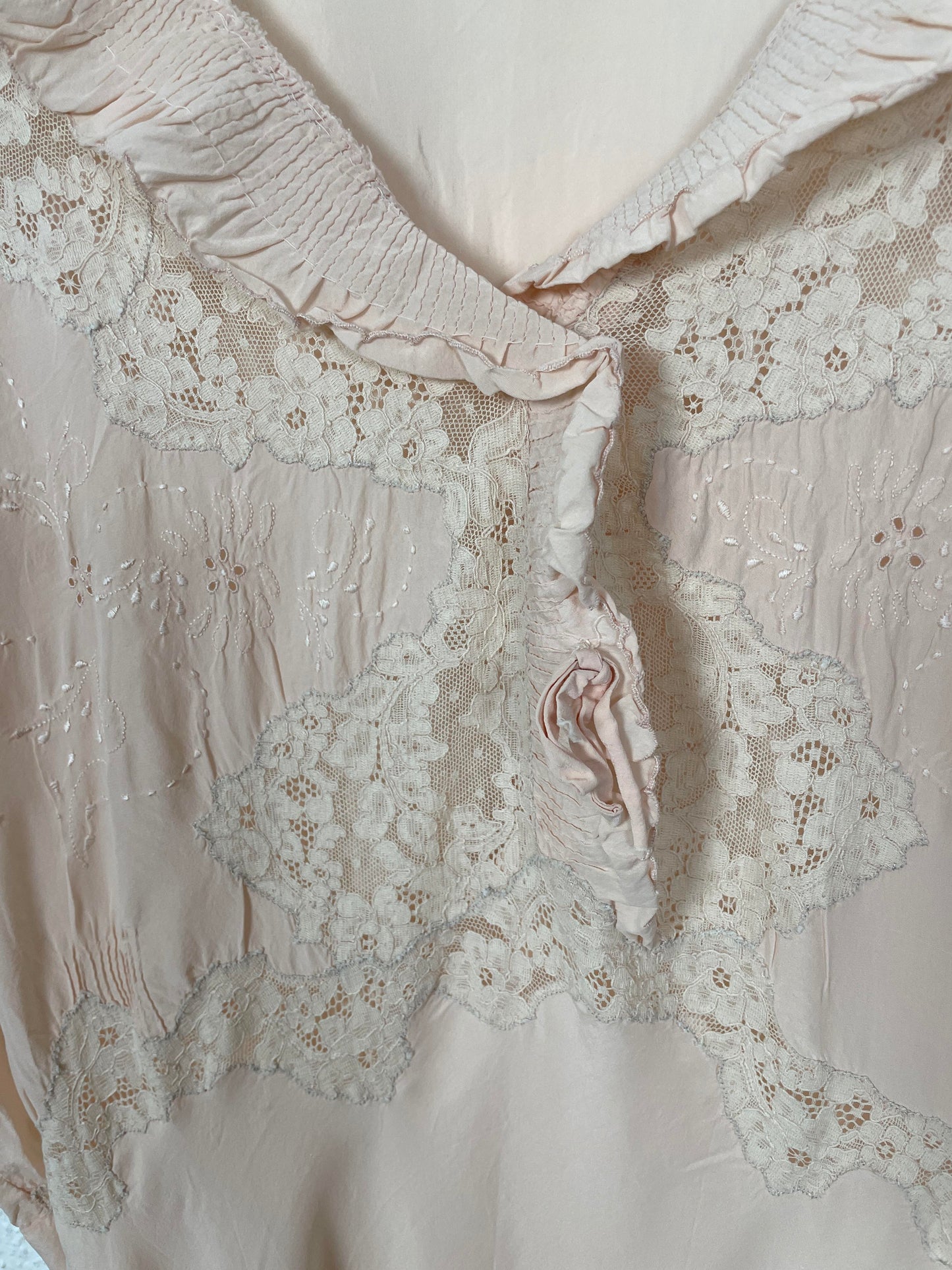 Vintage 50s Silk Dress