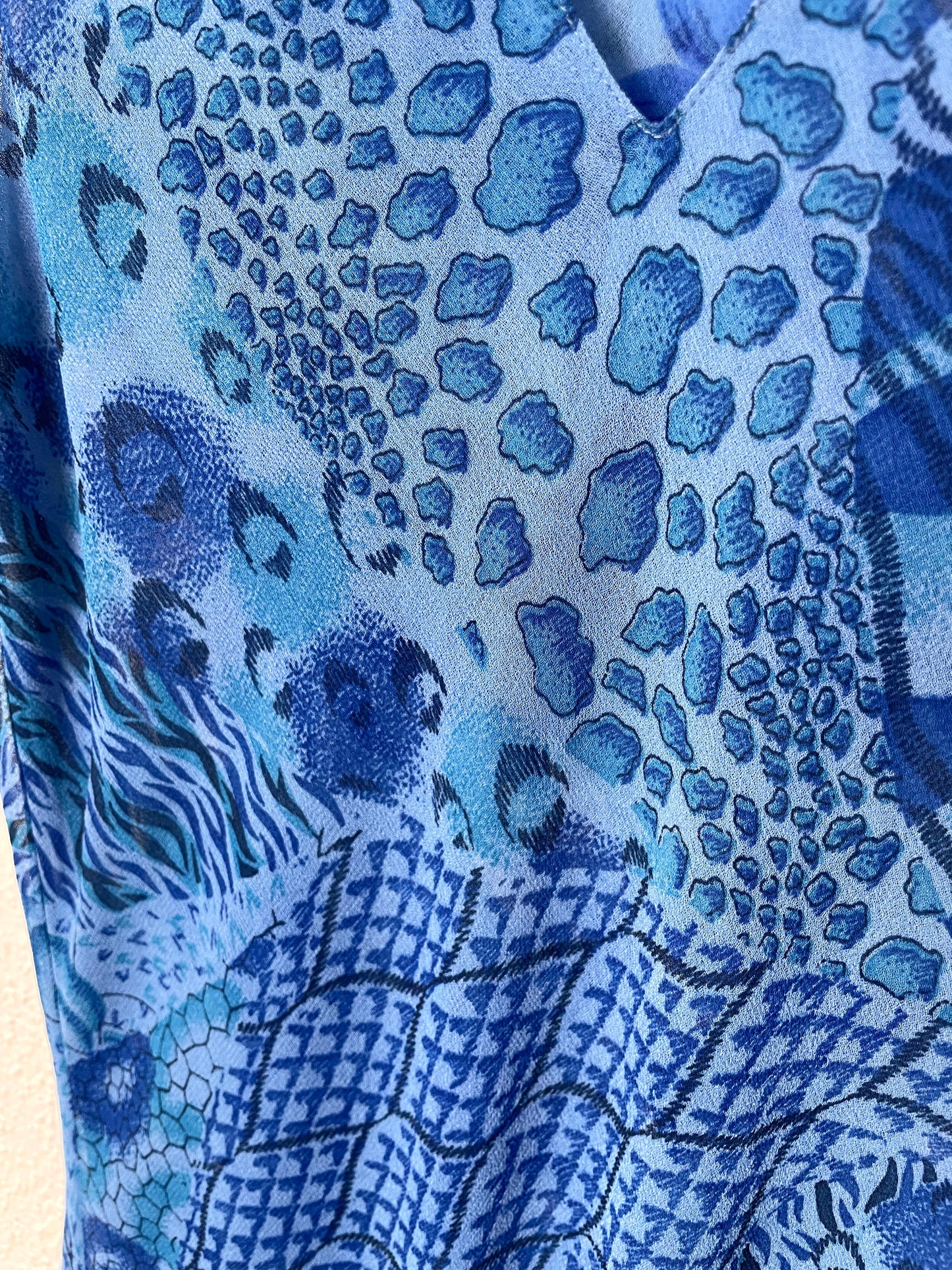 Vintage Y2K Reversible Asymmetrical Dress