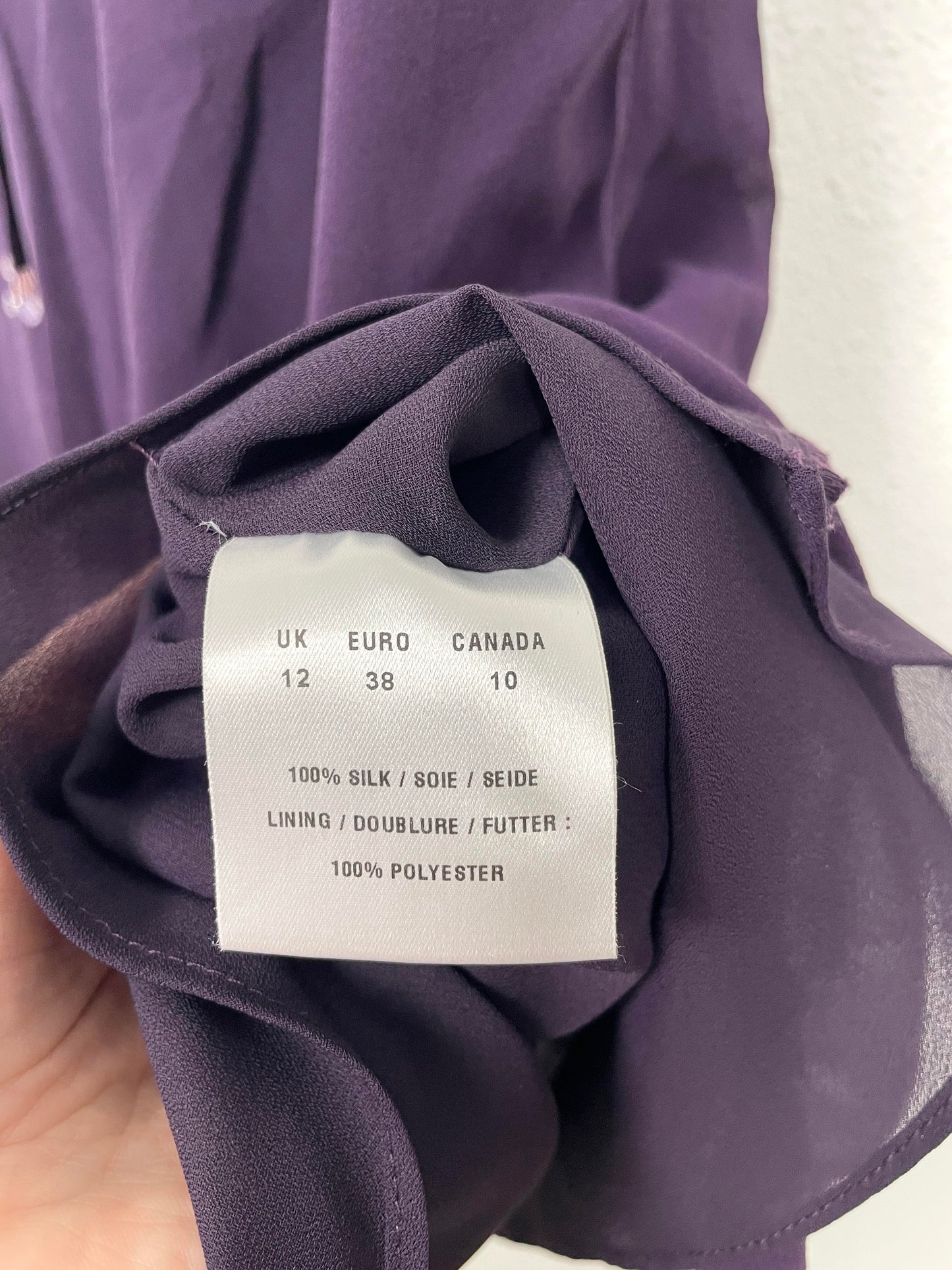Vintage Planet Silk Dress