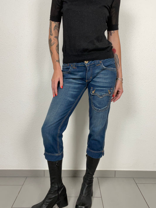 Vintage Pepe Jeans Arizona 3/4 Denim Capris – Size W28