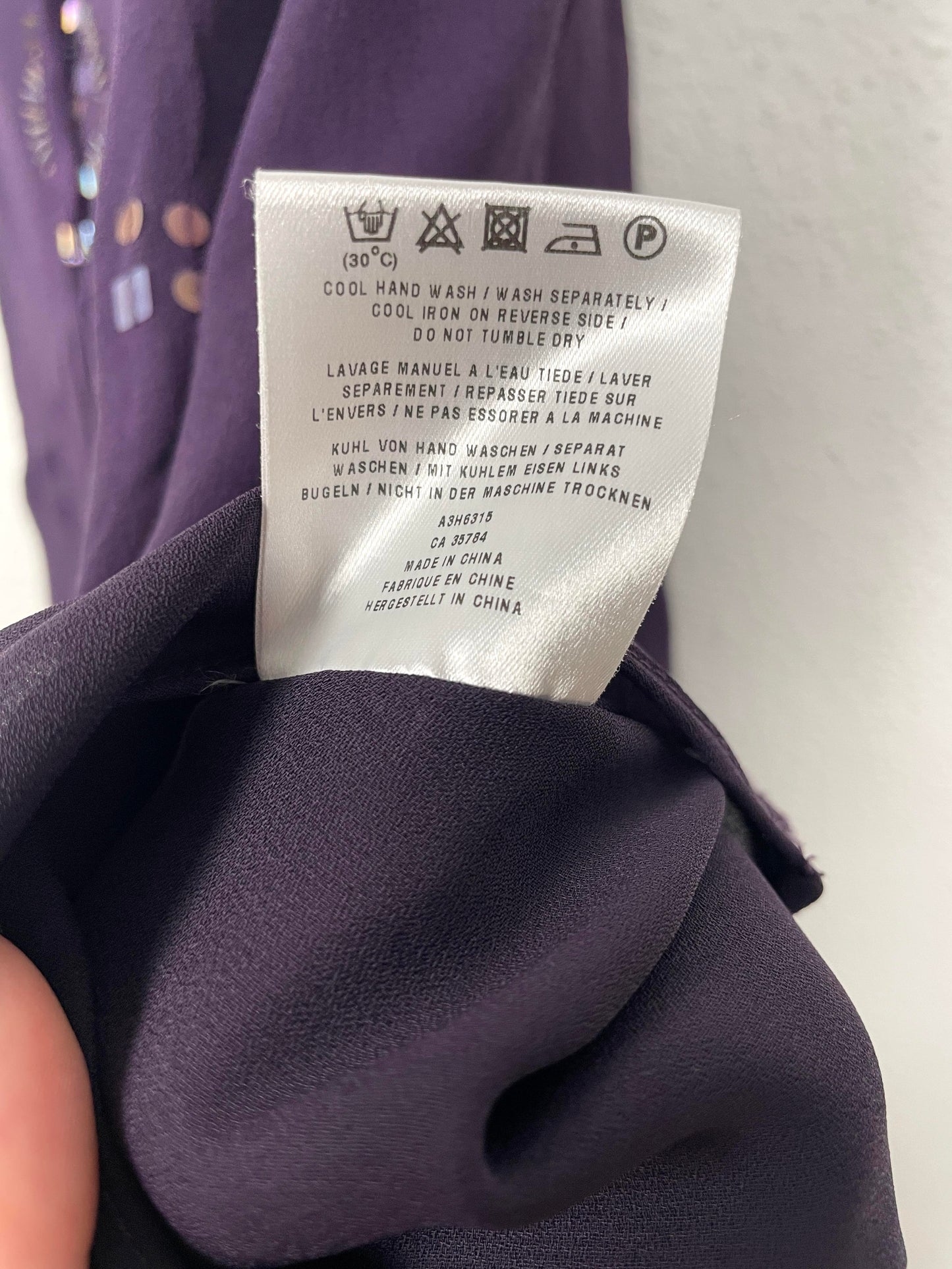 Vintage Planet Silk Dress