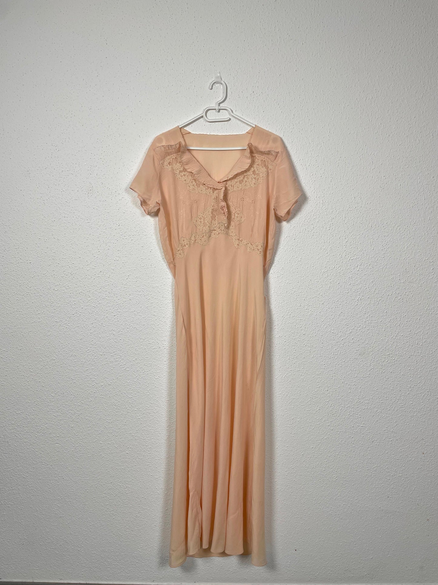 Vintage 50s Silk Dress