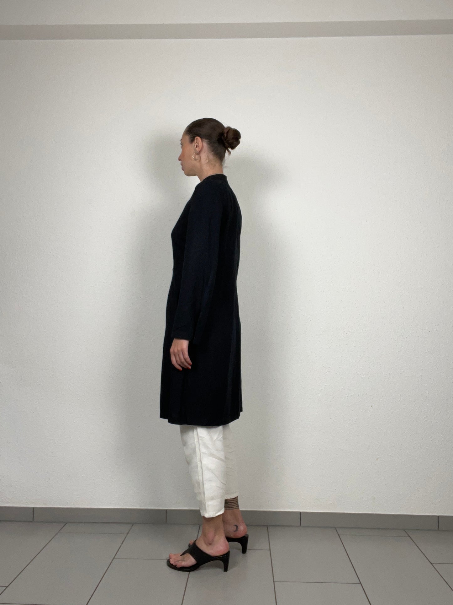 Vintage MaxMara White Linen Blend Trousers – Made in Italy