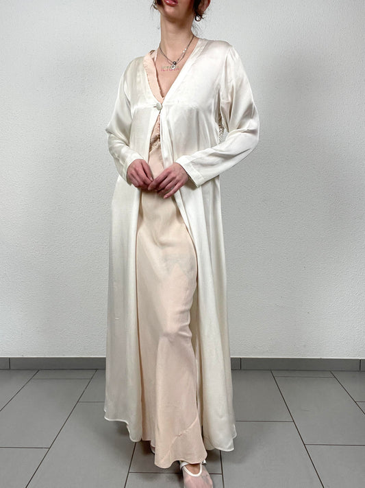 La Perla Vintage Silk Lace Dress