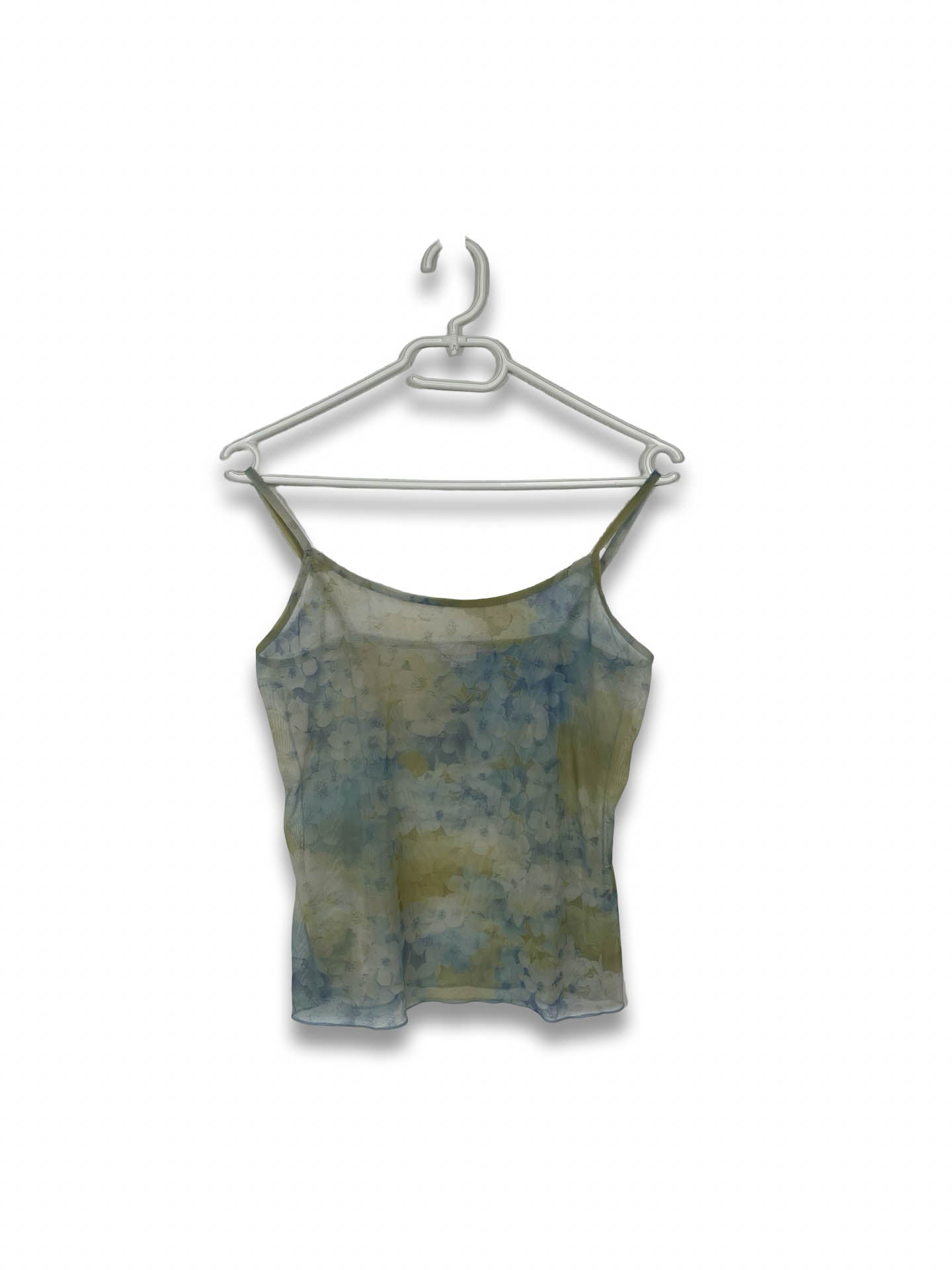 Yamamay Floral Mesh tank Top