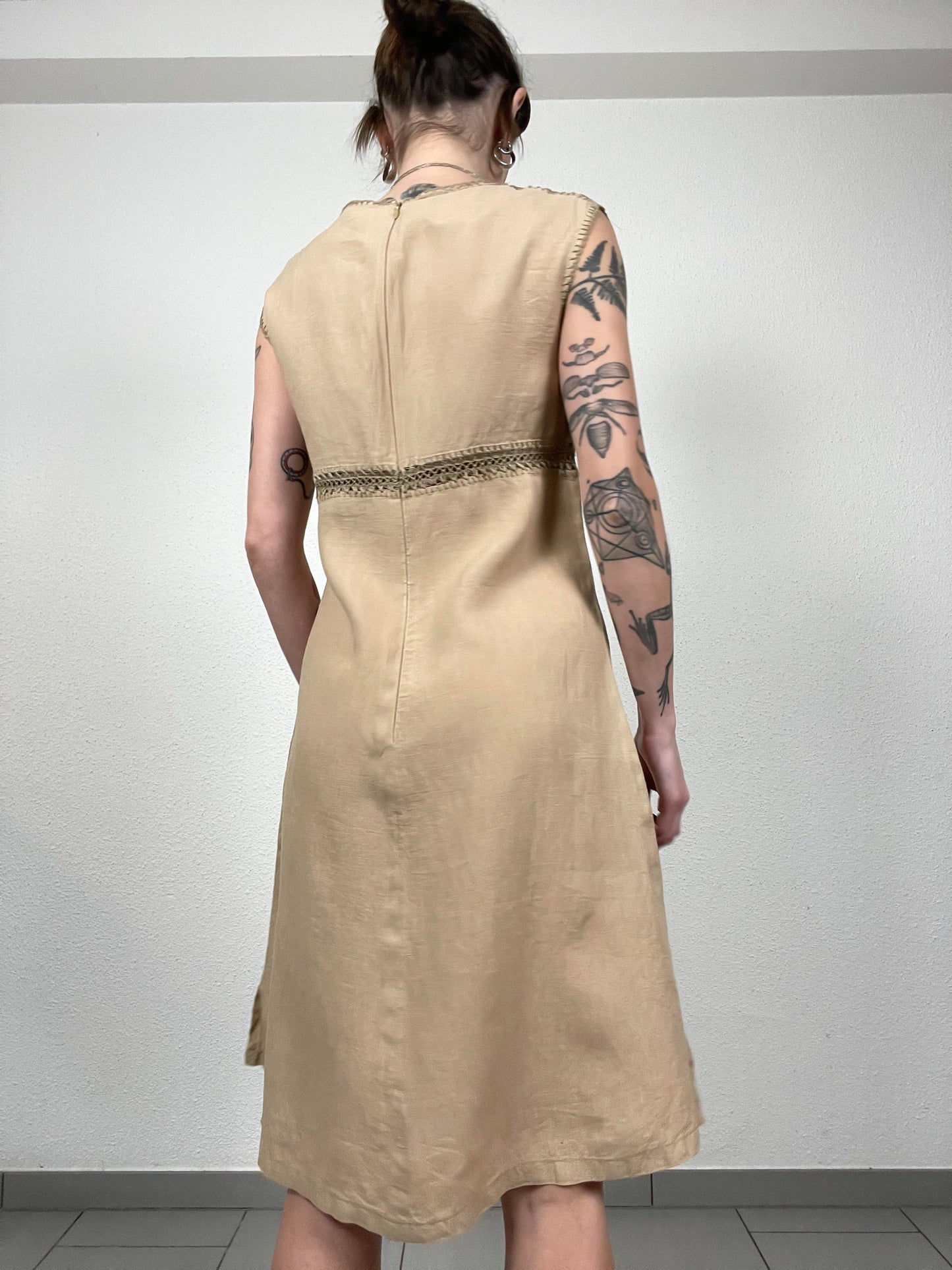 Max Mara Vintage Linen Dress