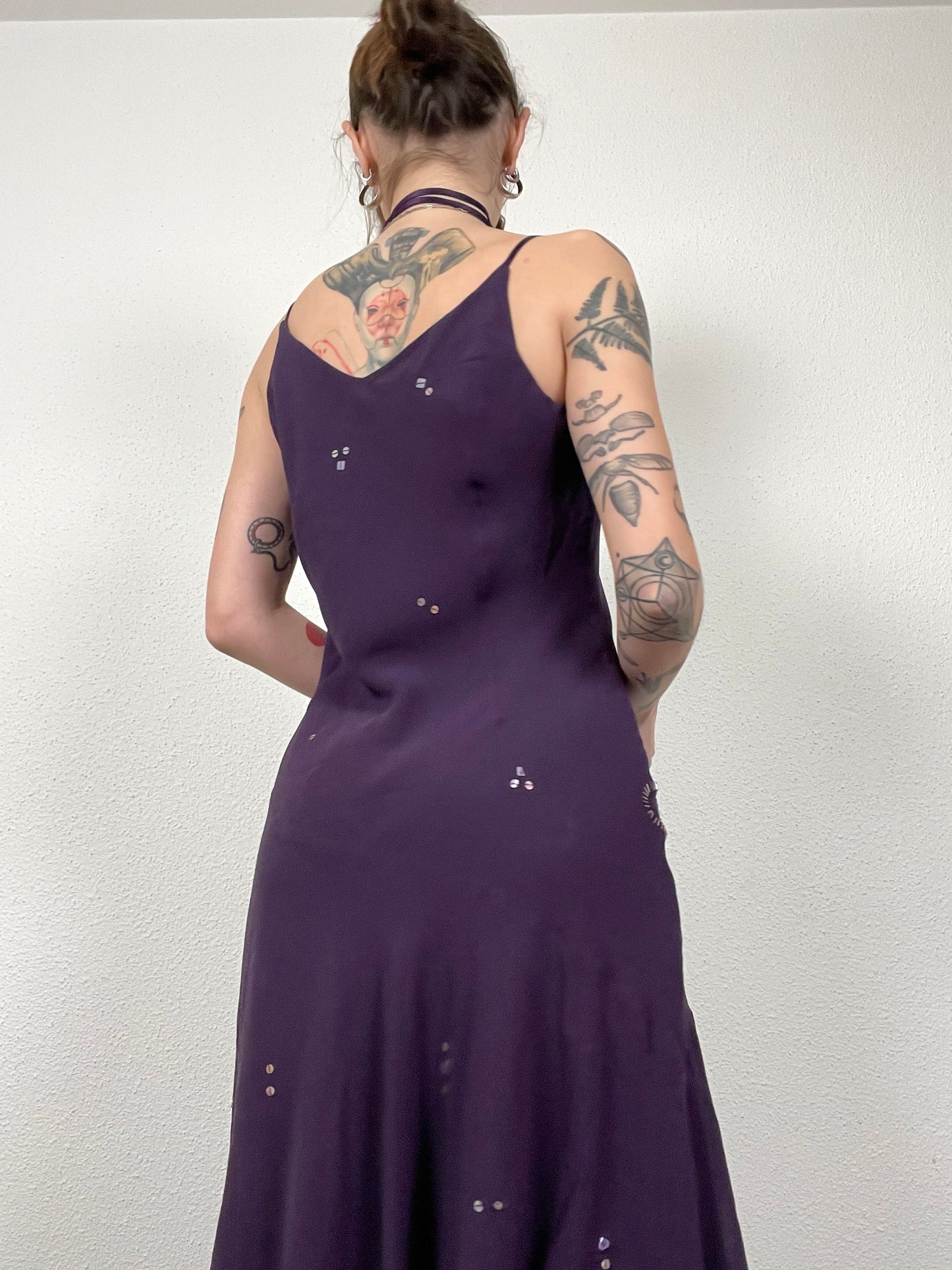 Vintage Planet Silk Dress