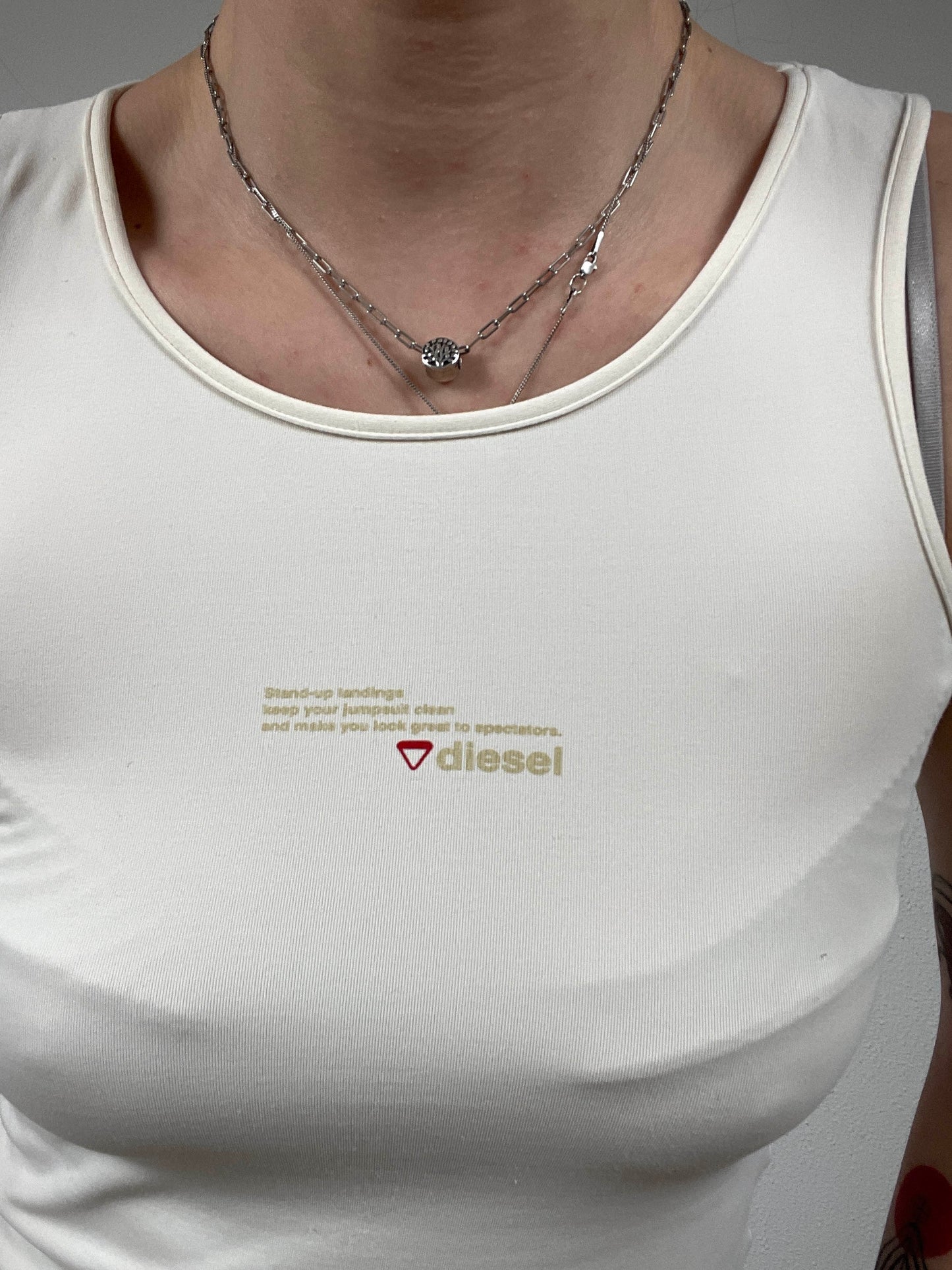 Vintage Diesel Logo Tank Top