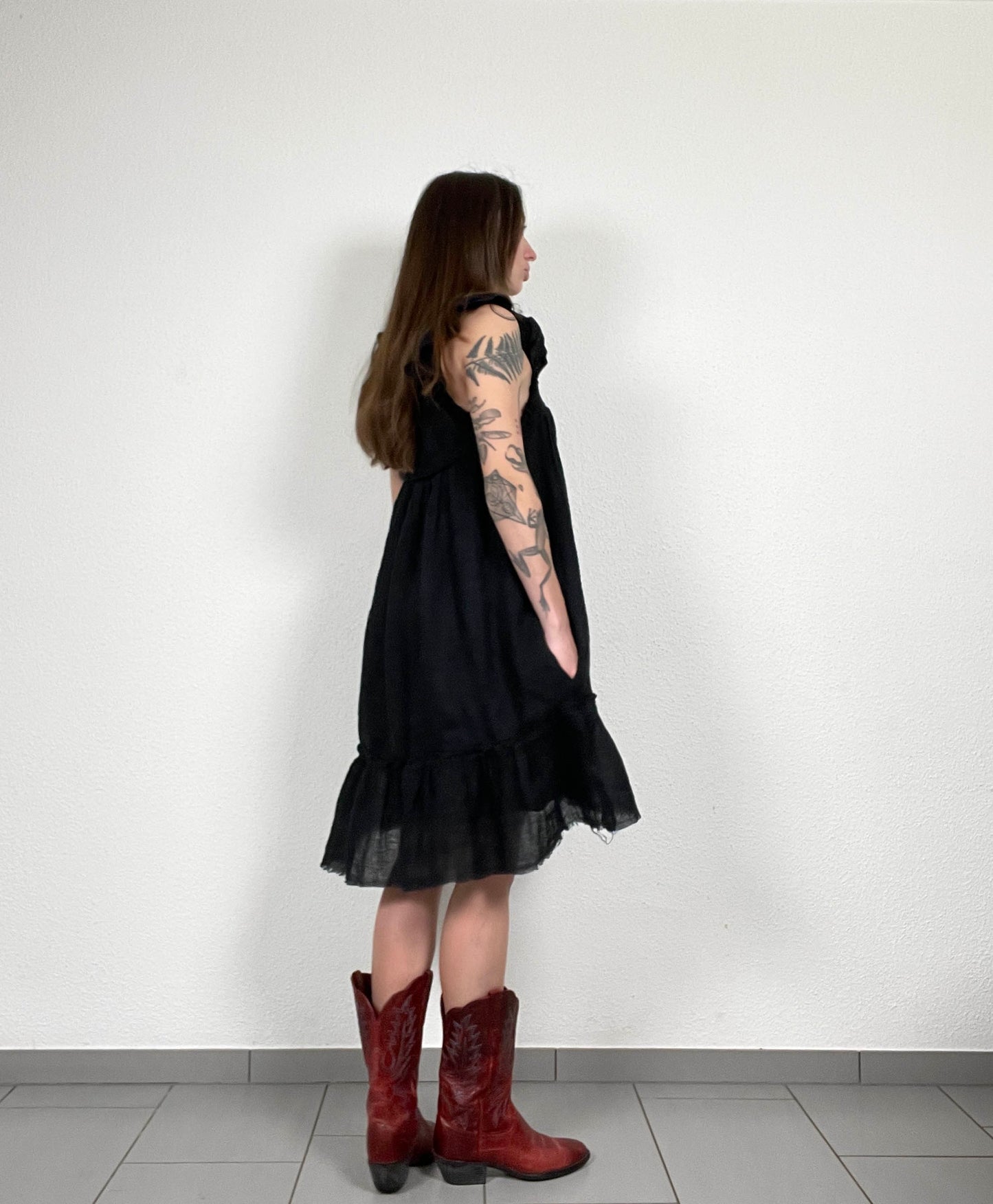 Isabel Marant Etoile Black Linen Dress