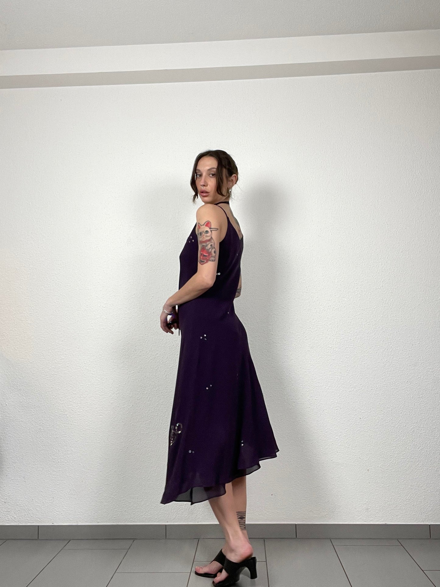 Vintage Planet Silk Dress