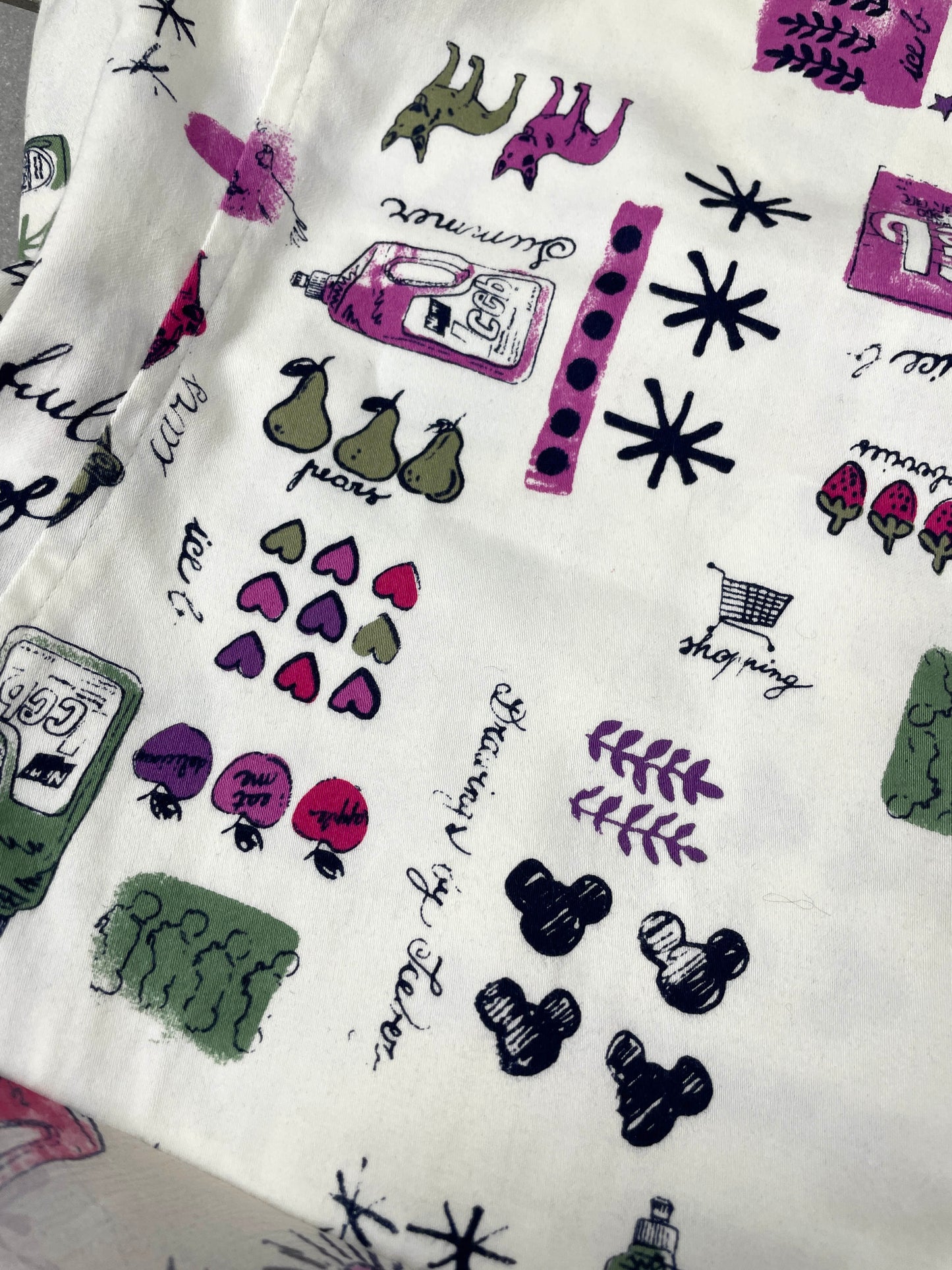 ICEBERG Vintage Print Dress