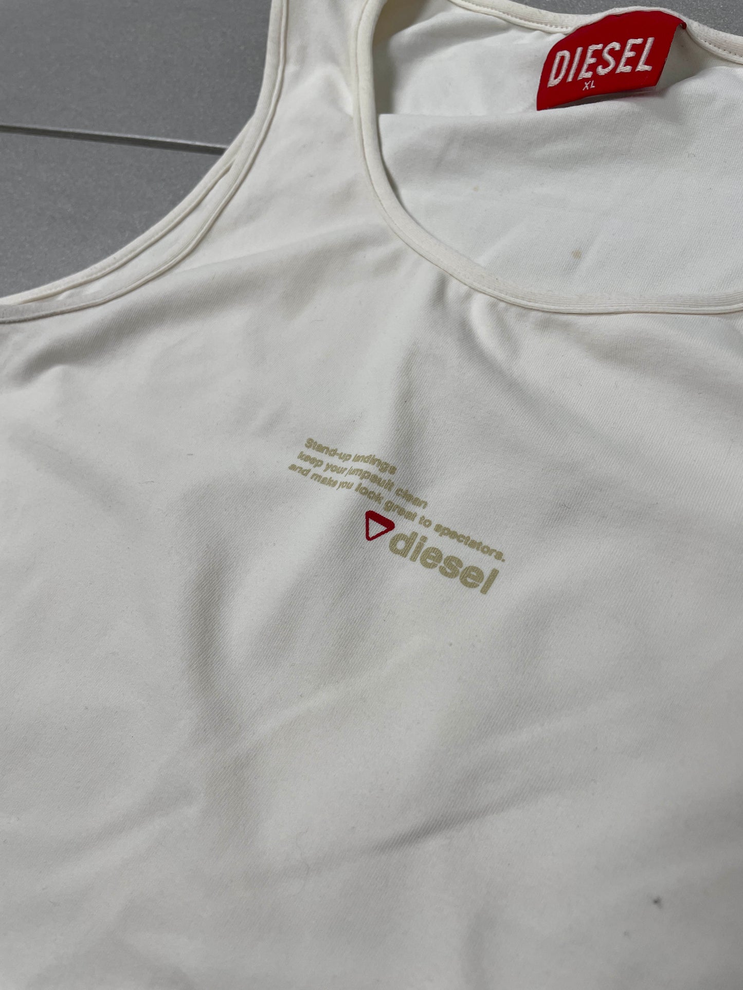 Vintage Diesel Logo Tank Top