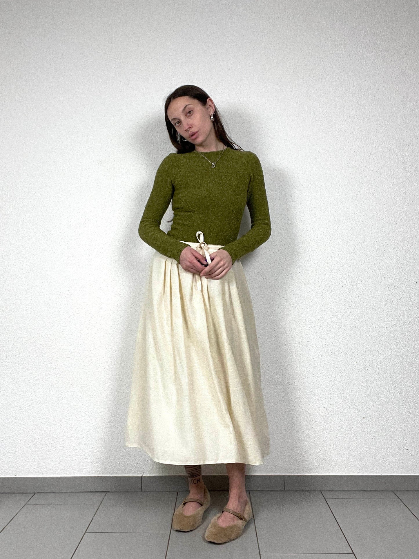 Vintage 90s High-Waisted Skirt