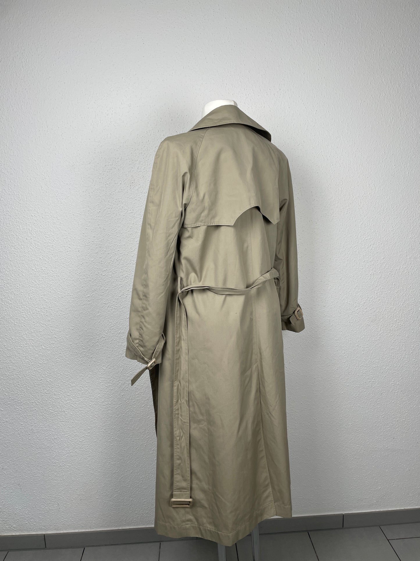 Vintage Classic Beige Trench Coat