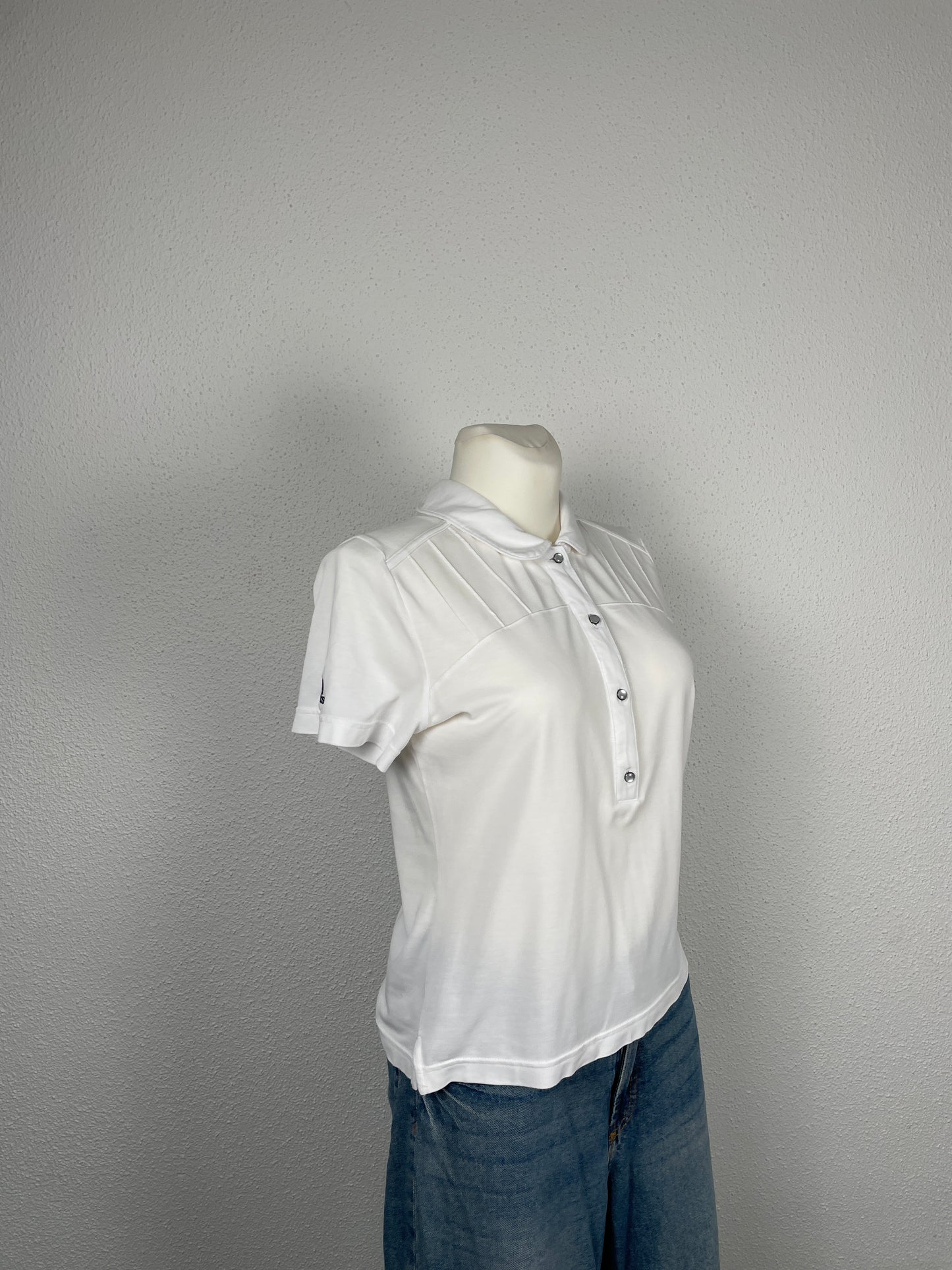 Adidas Clima365 White Polo Shirt