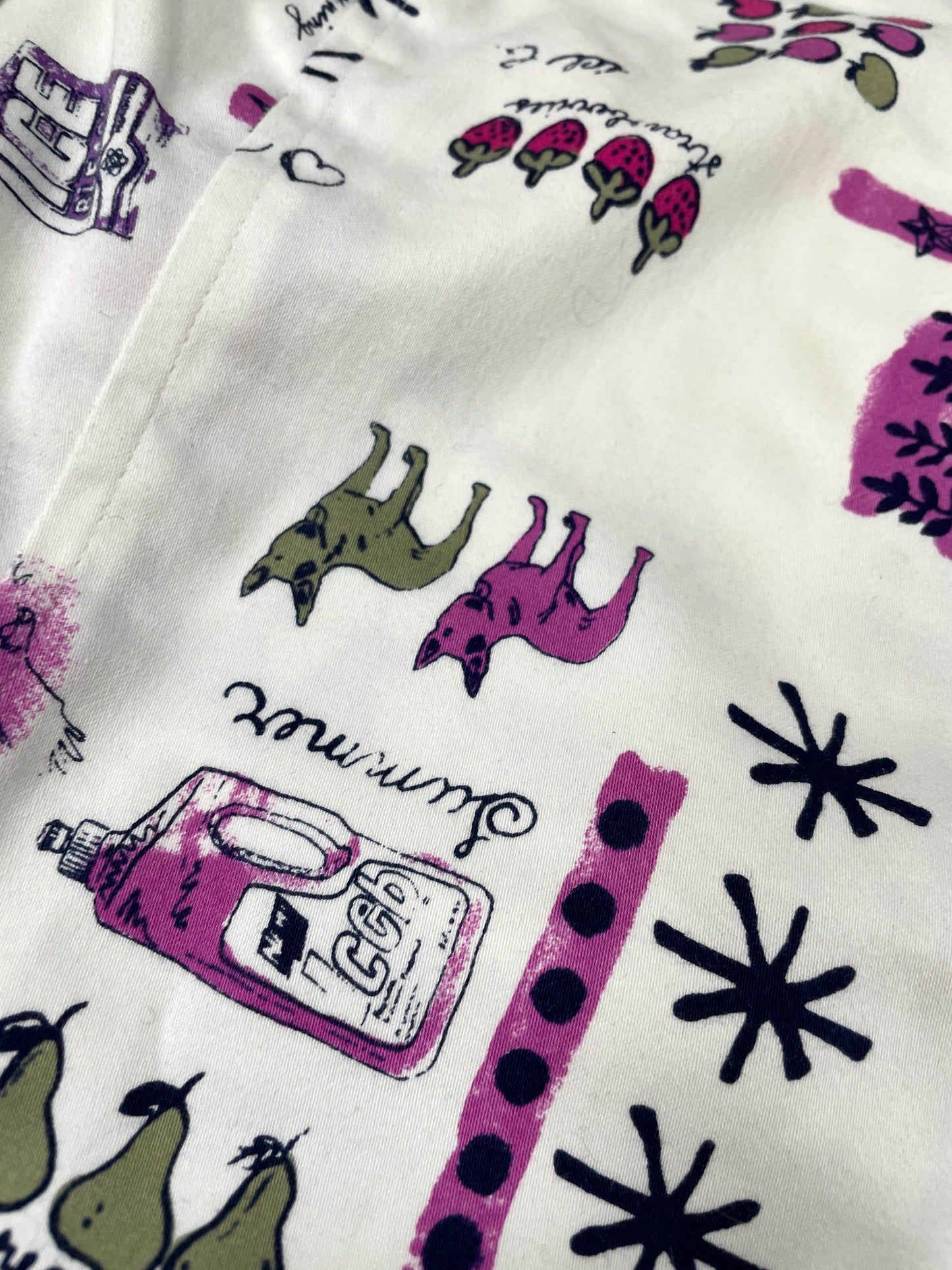 ICEBERG Vintage Print Dress