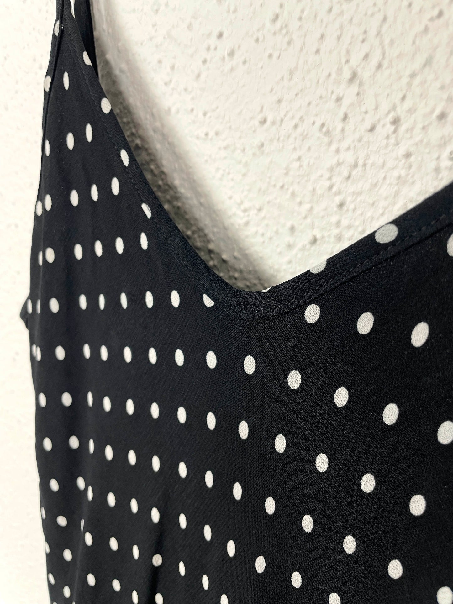 Vintage Y2K Polka Dot Asymmetrical Dress