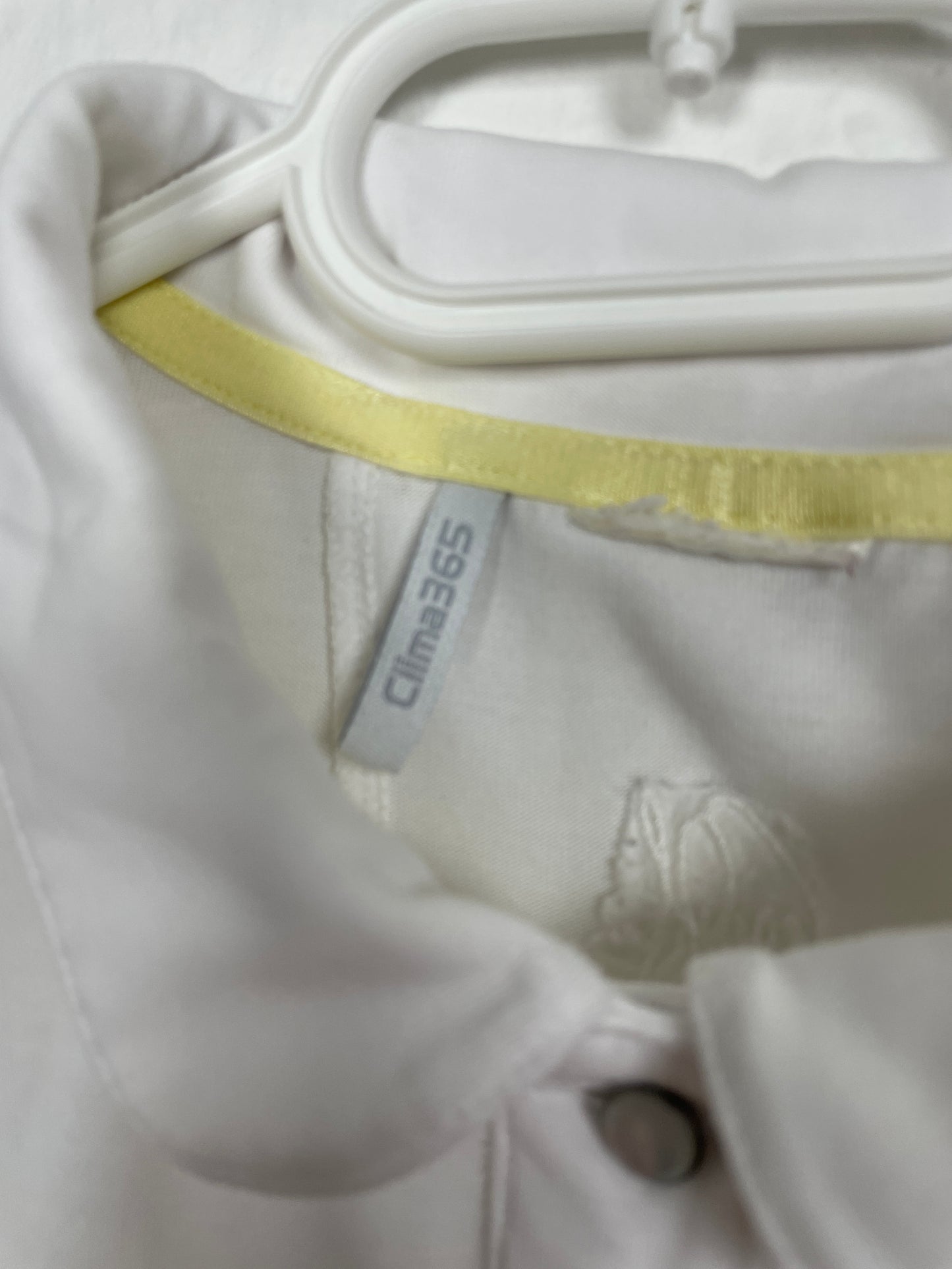 Adidas Clima365 White Polo Shirt