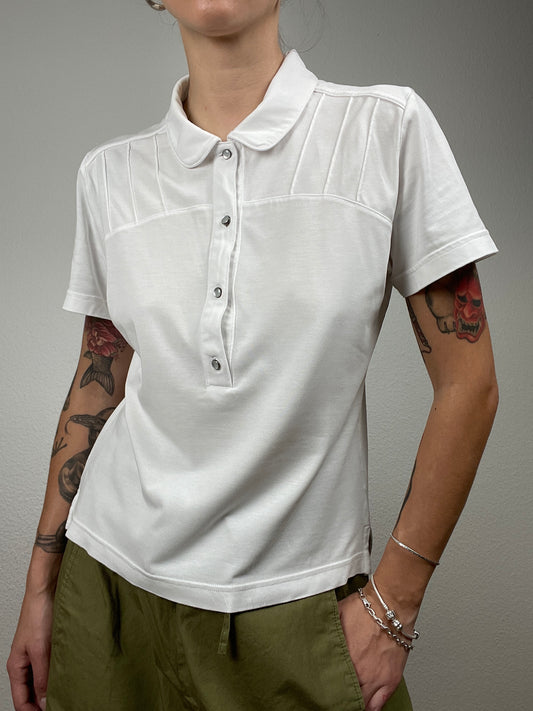 Adidas Clima365 White Polo Shirt