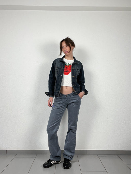 Vintage Early 2000s Denim Jacket by MillindyX – Size L