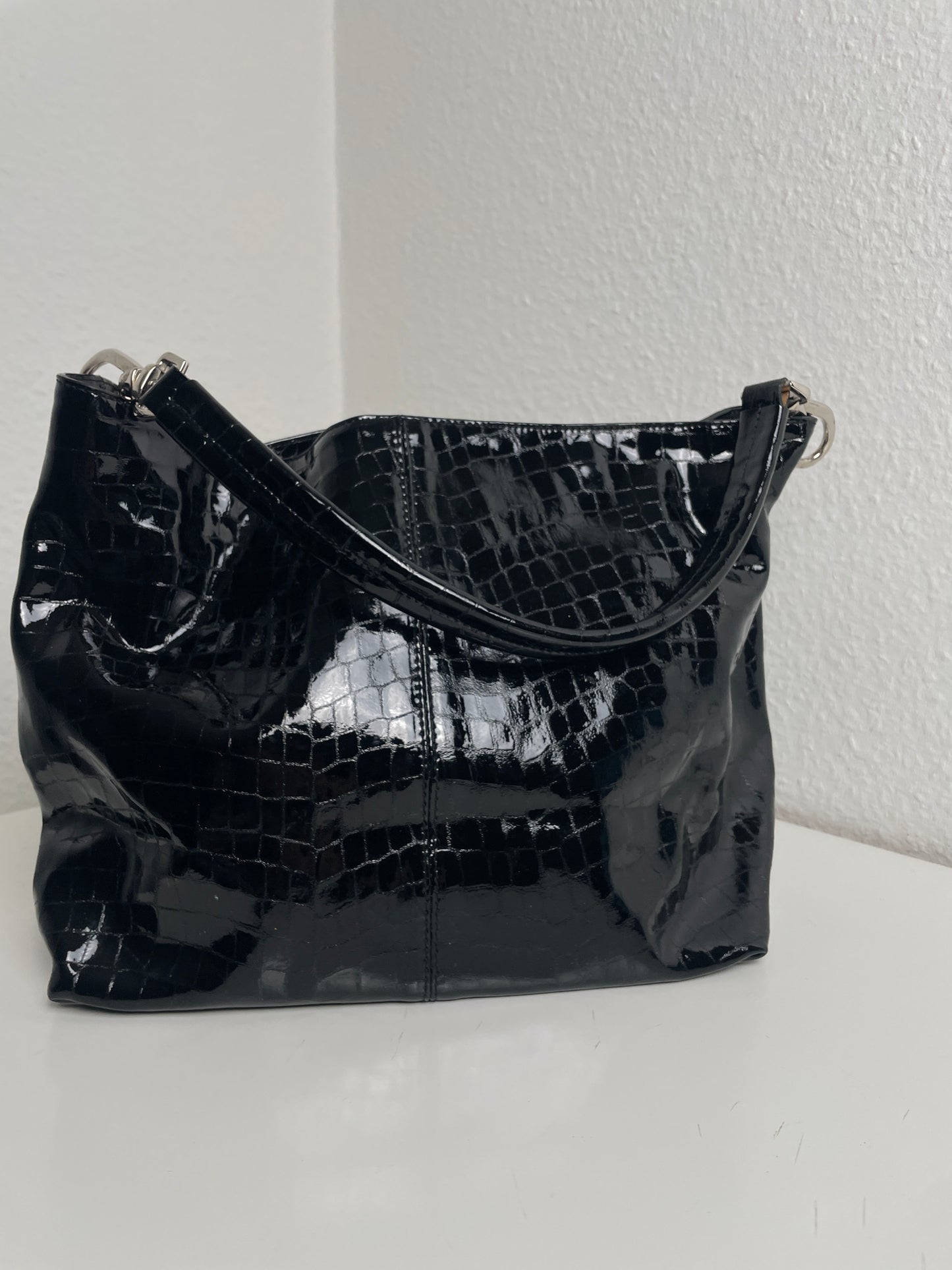 Vintage 2000s Patent Shoulder Bag