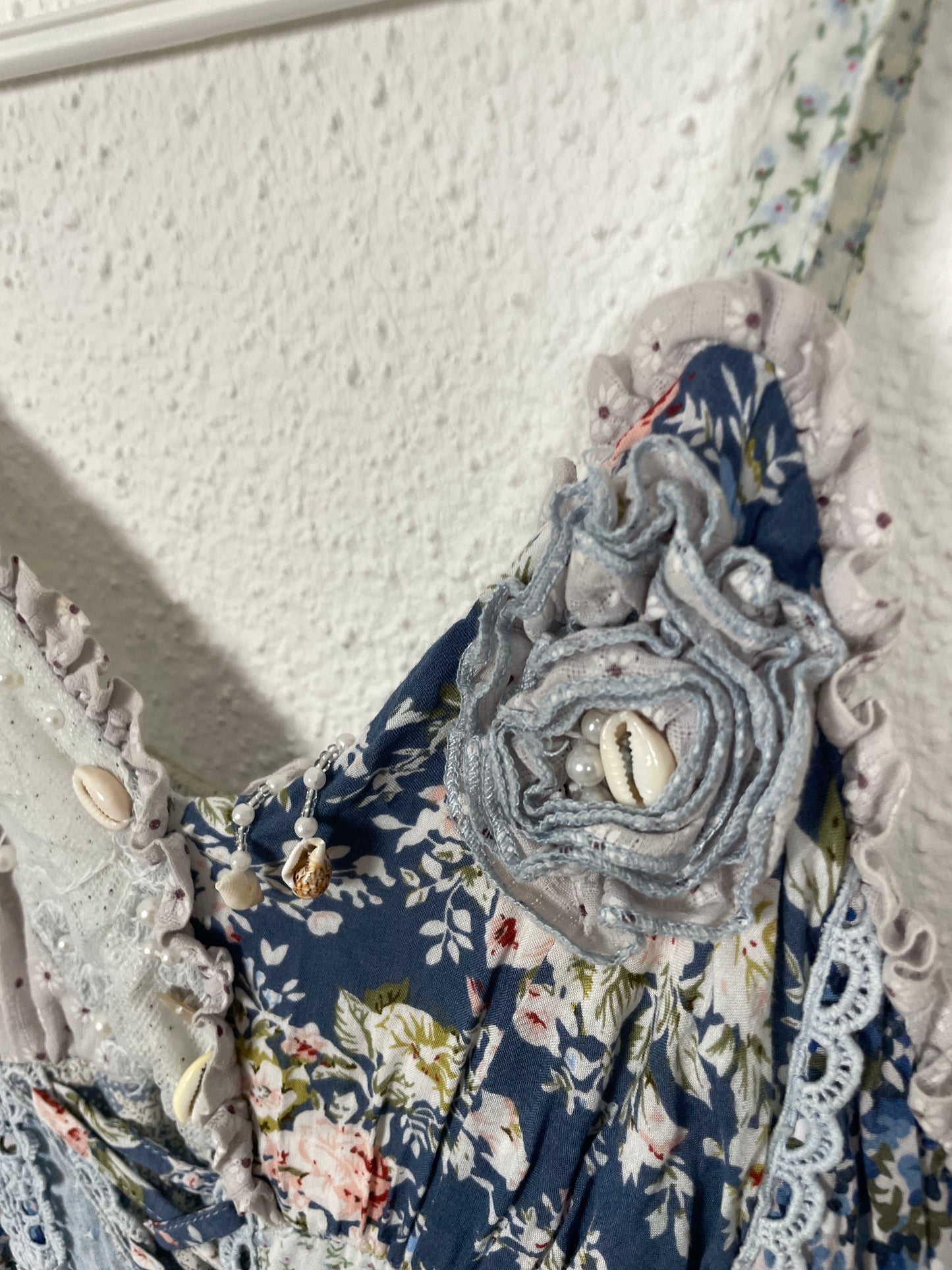 Patchwork Boho Y2K Dress