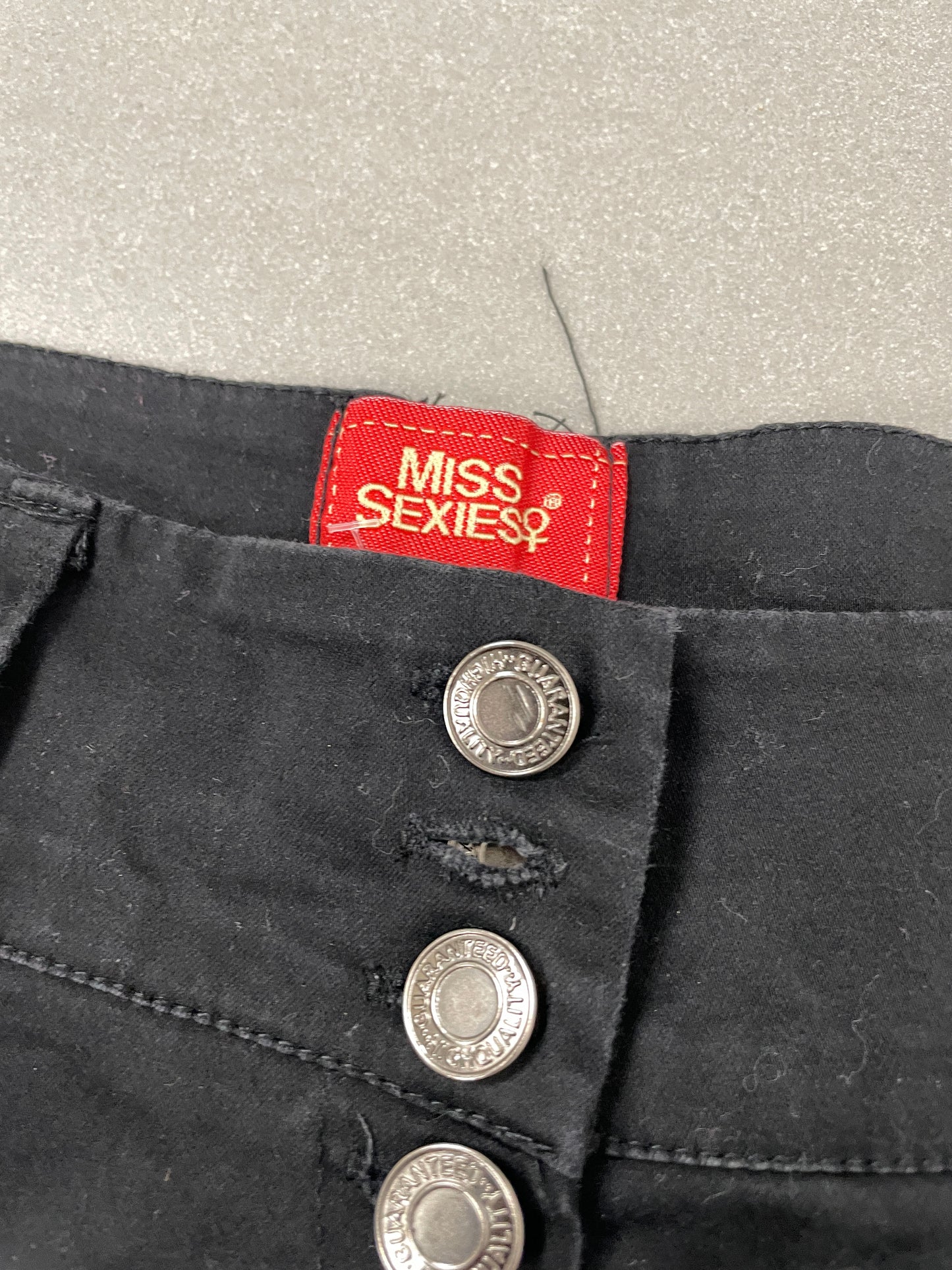 Y2K Black Mini Shorts
