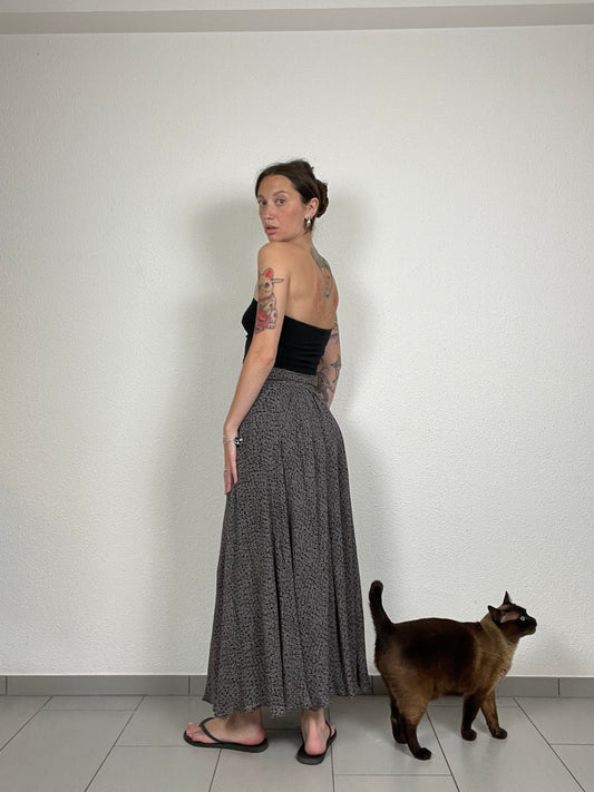 Vintage MaxMara Viscose Maxi Skirt