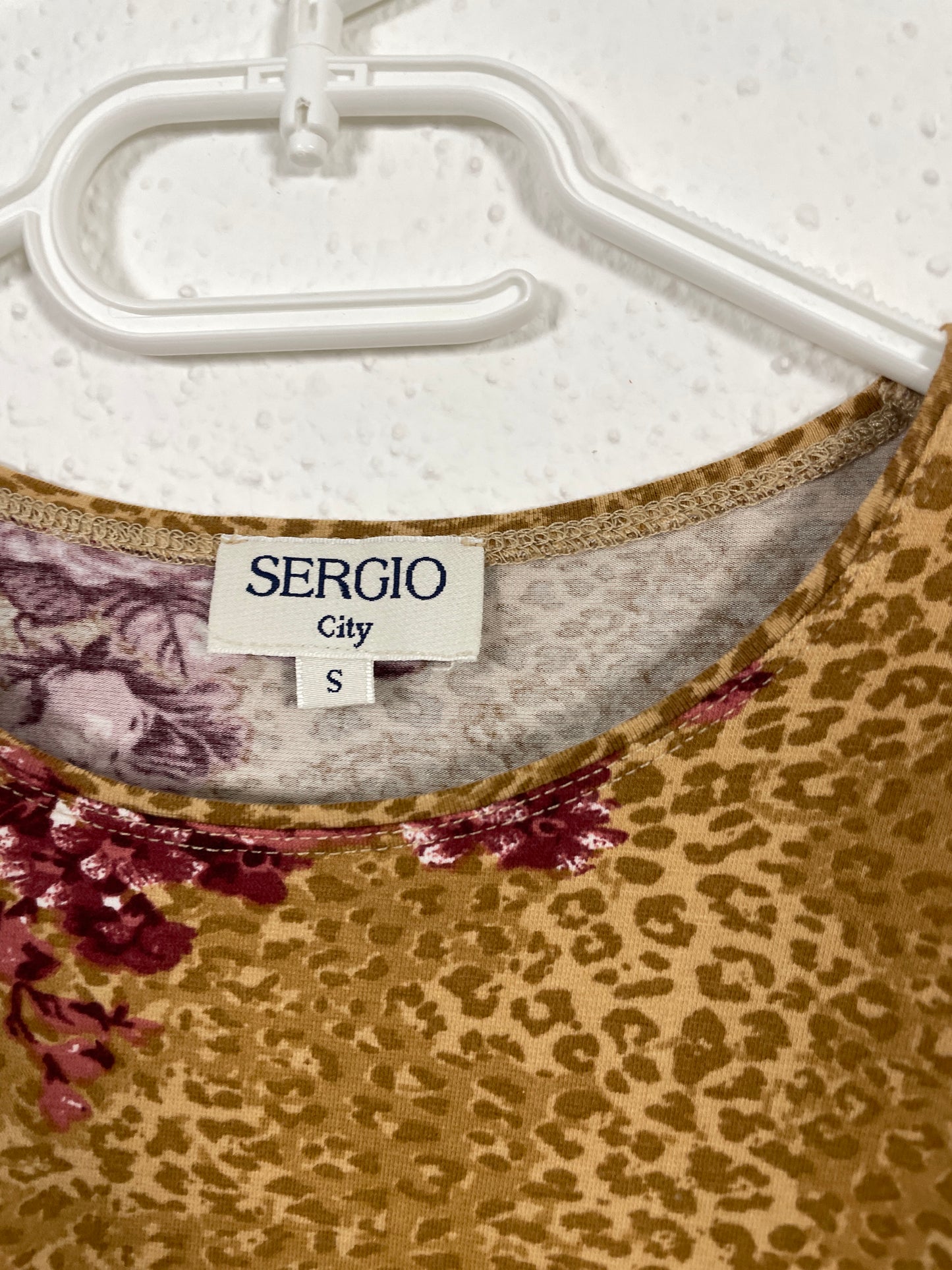 Vintage Sergio City Floral T-shirt