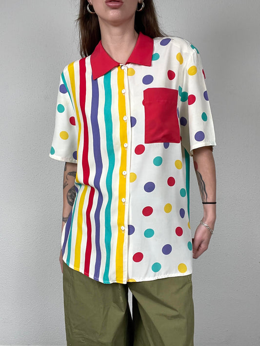 Vintage Polka Dot Shirt