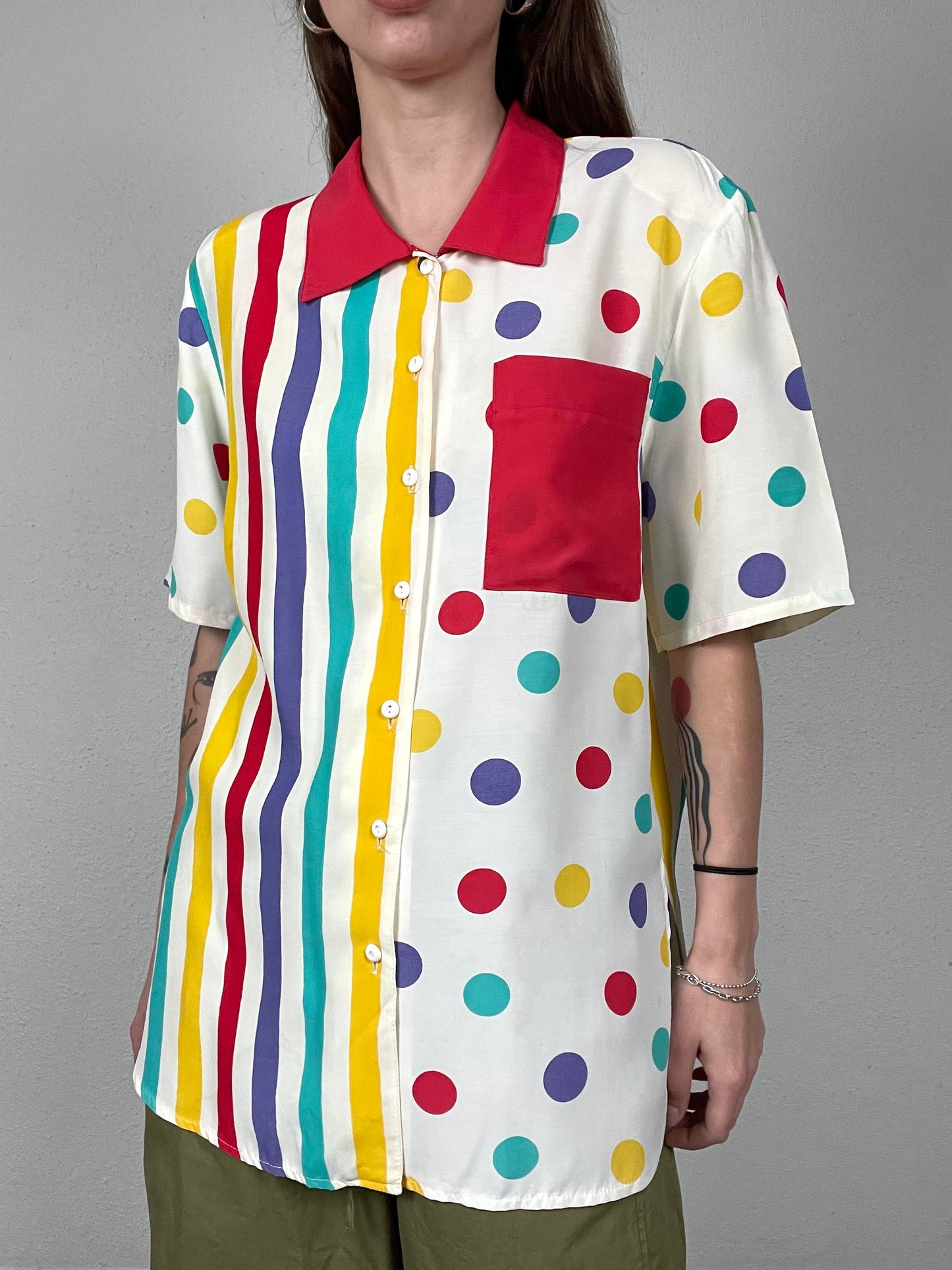 Vintage Polka Dot Shirt