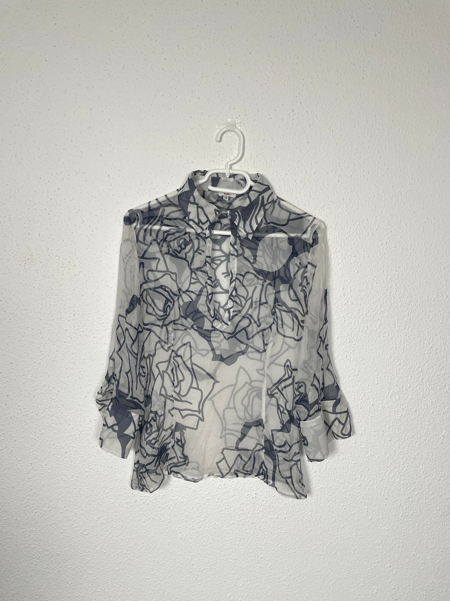 Vintage Sheer Silk Versace Shirt