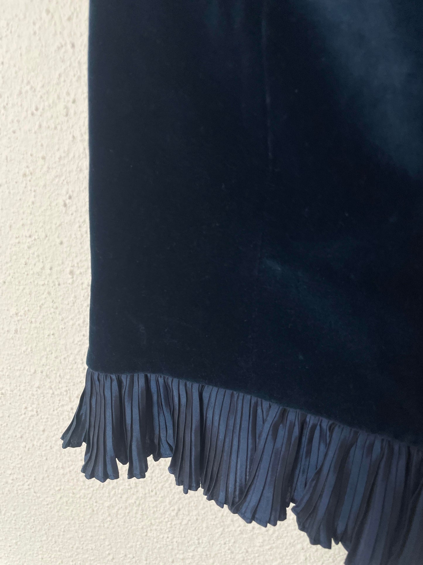 Vintage Velvet Top Modele Couture