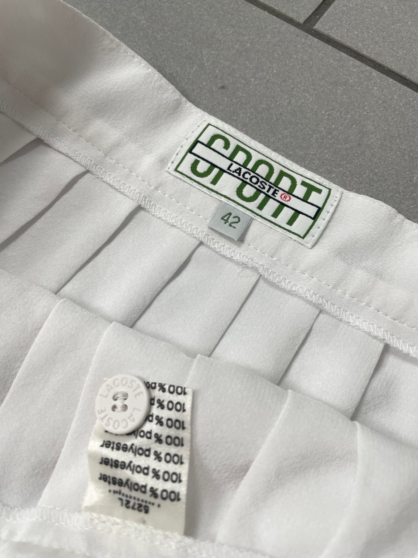 Vintage Lacoste Tennis Skirt