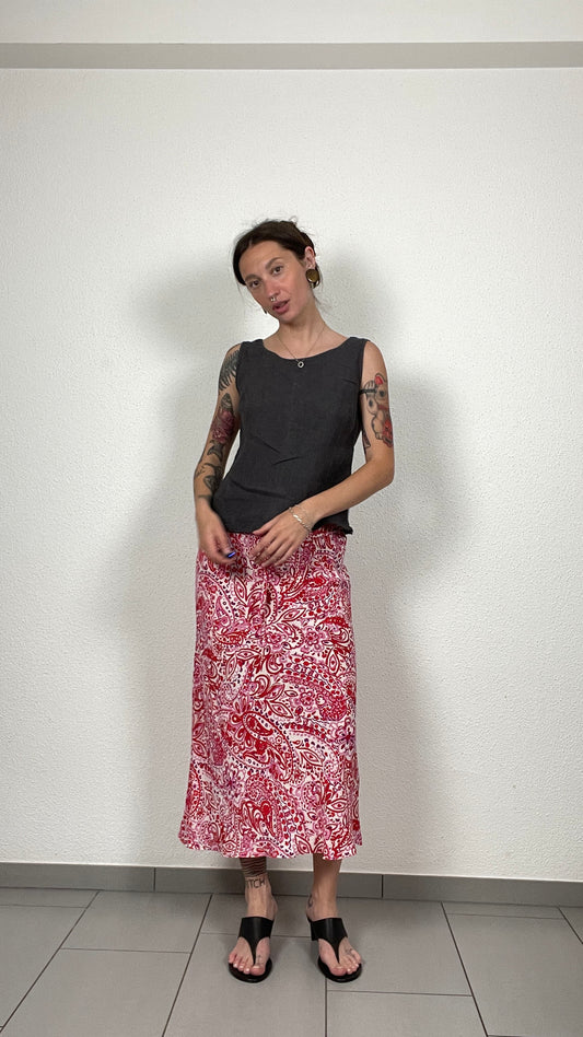 Y2K Paisley Midi Skirt by Marks & Spencer