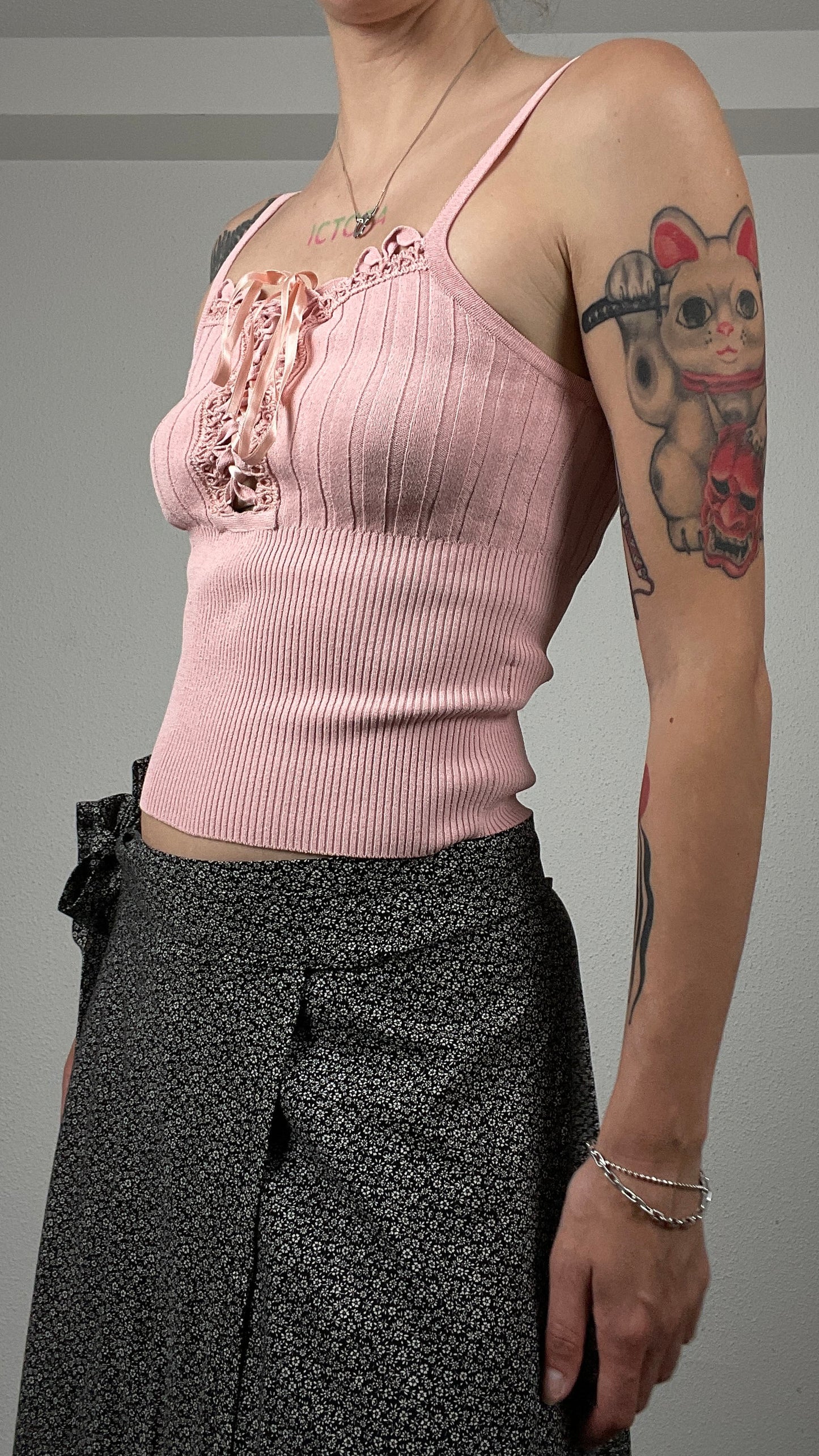 Blumarine Pink Knit Top