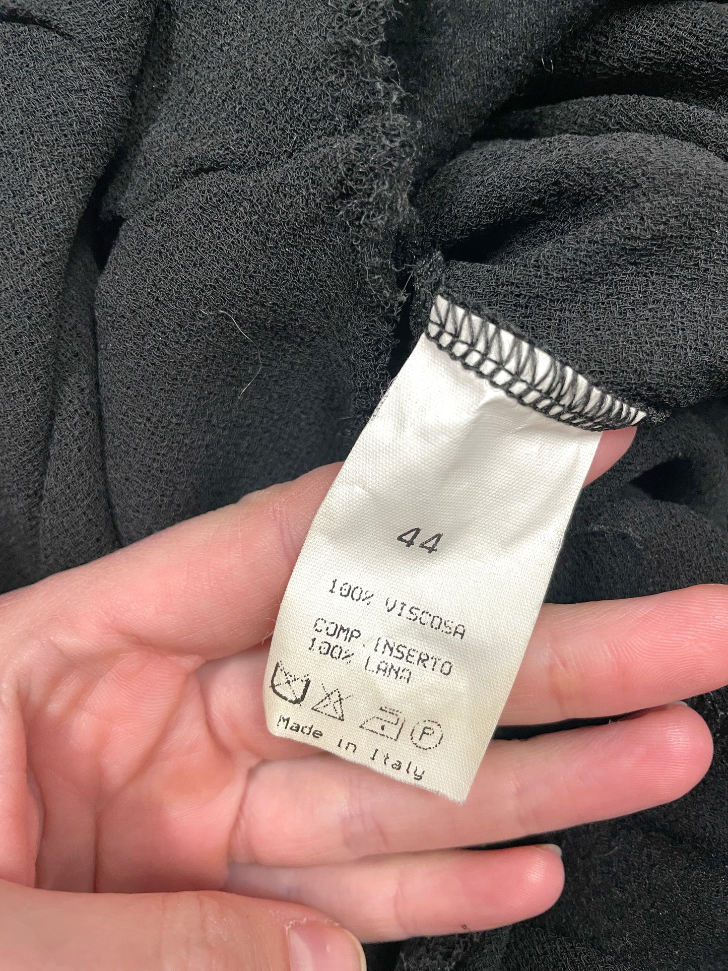 Vintage 90s Italian Sheer Panel Dress