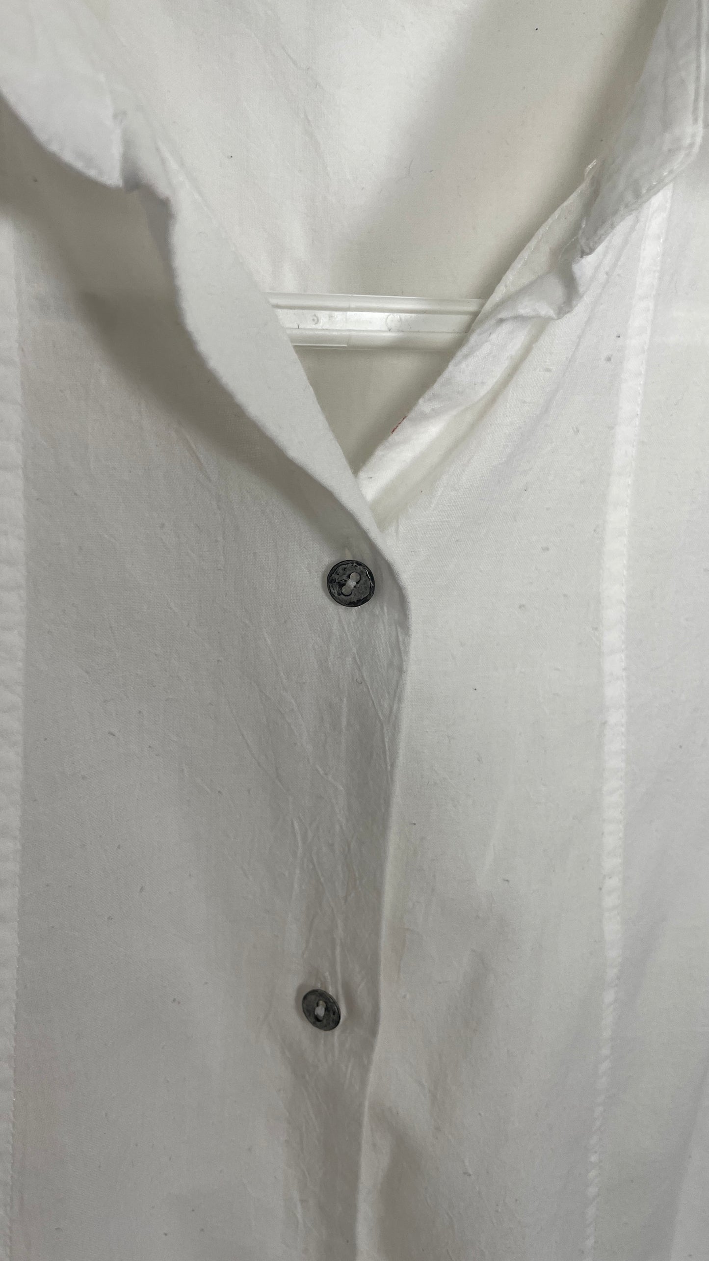 White Helmut Lang Sleeveless Shirt