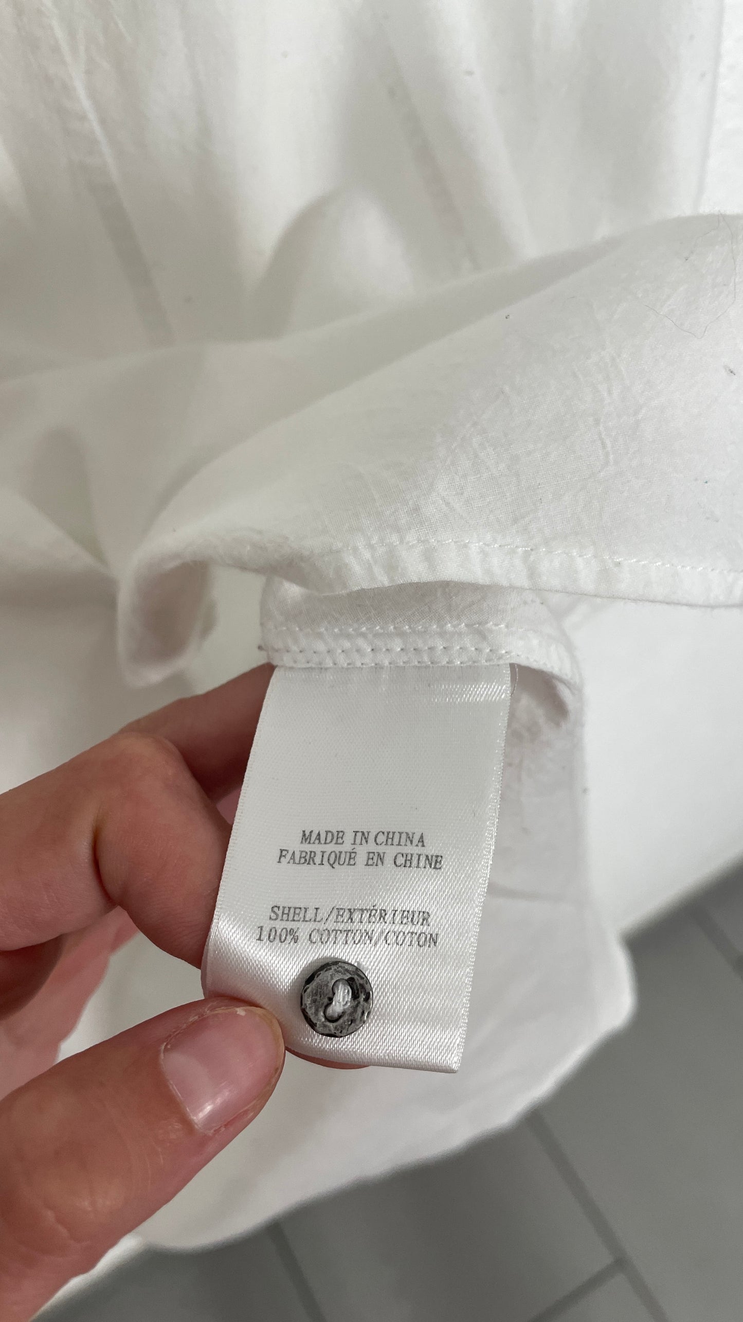 White Helmut Lang Sleeveless Shirt