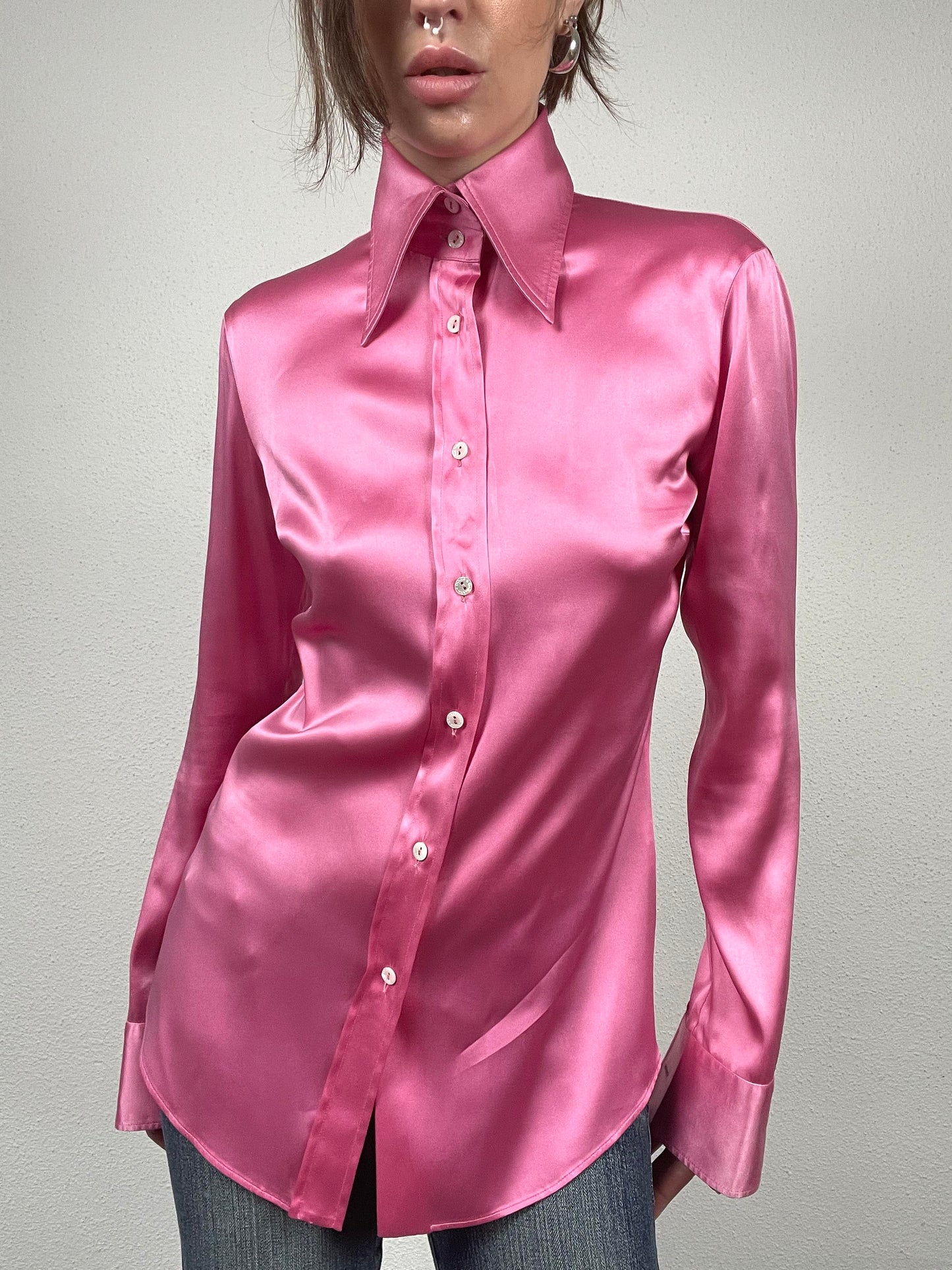 Dolce & Gabbana Pink Silk shirt