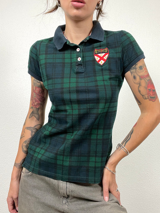 Vintage U.S. Polo Assn. Tartan Polo Shirt