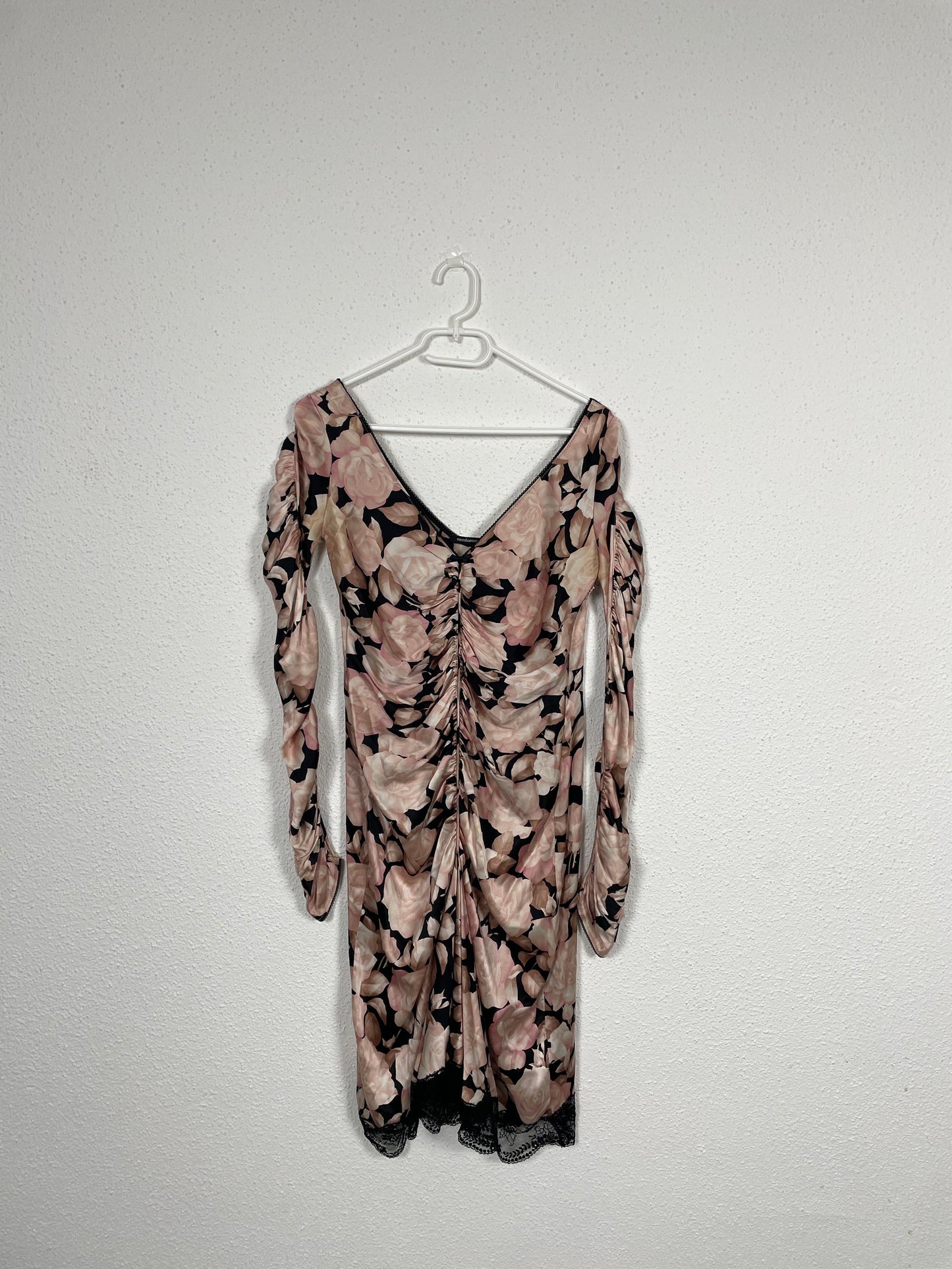 Vintage Roccobarocco Rose Midi Dress