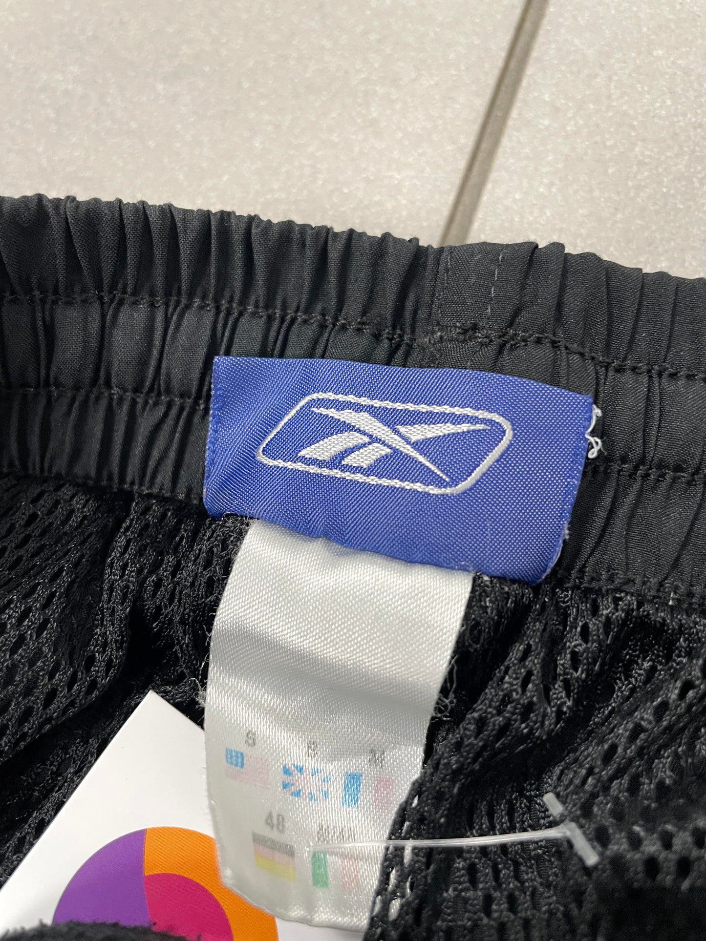 Reebok black capri pants