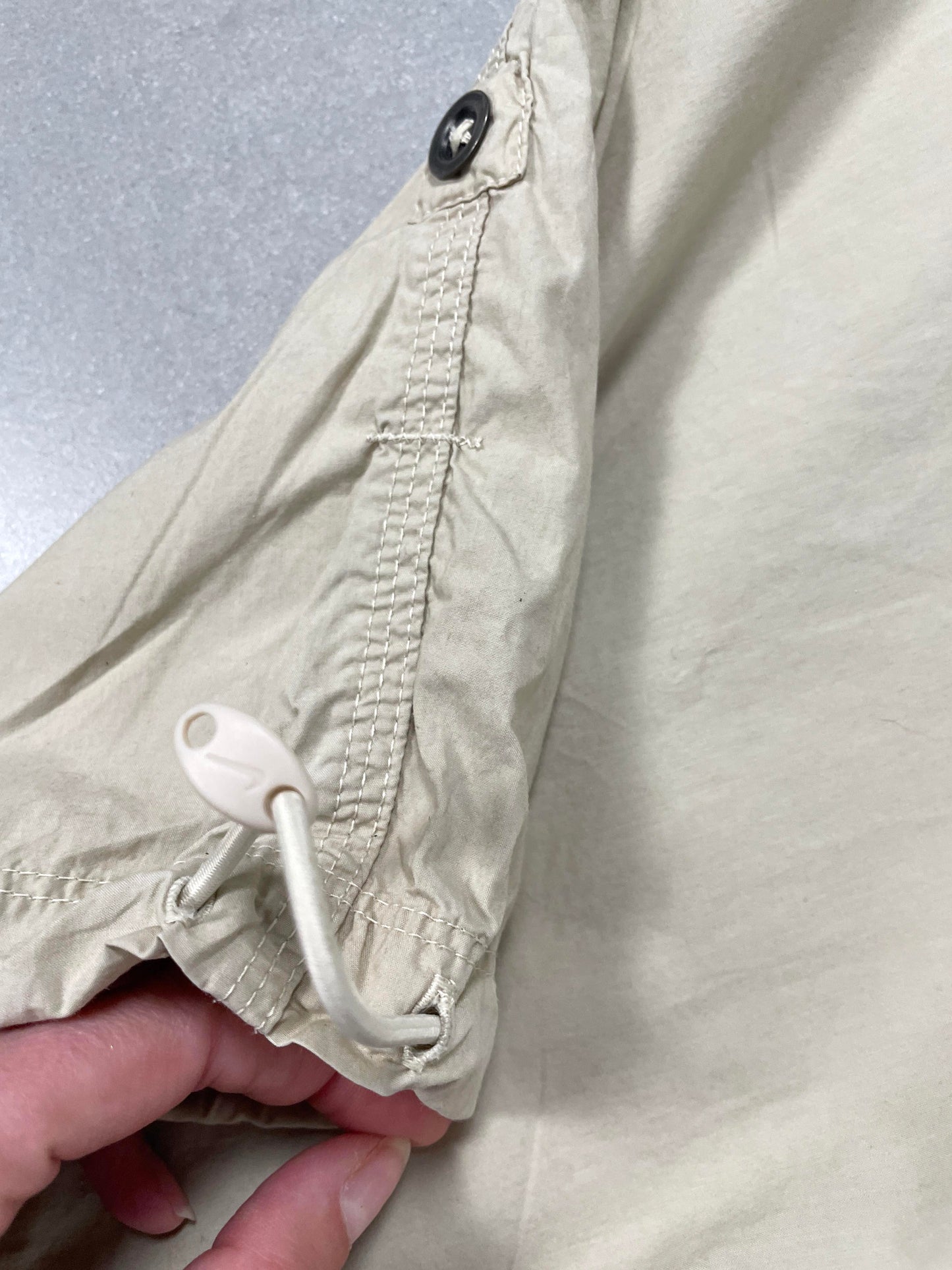 Nike Y2K beige capri pants