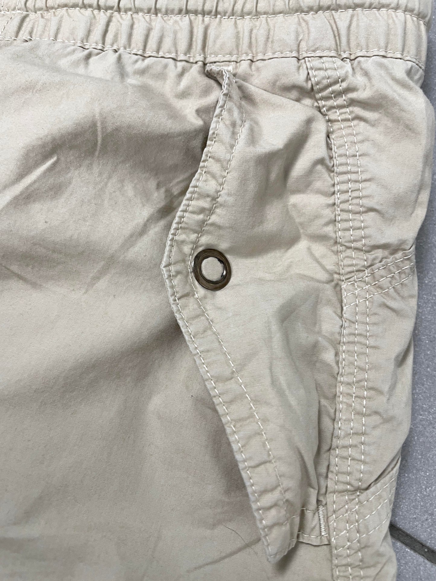 Nike Y2K beige capri pants