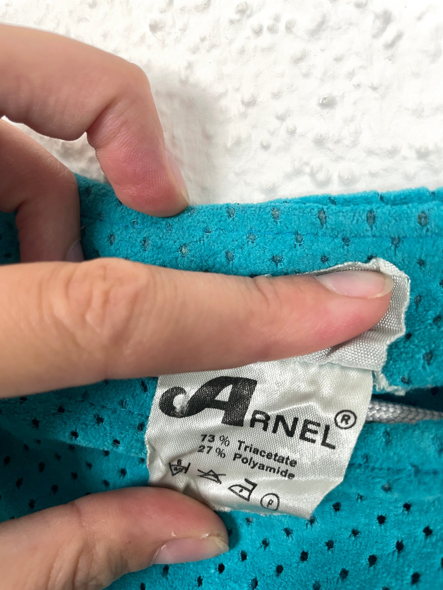 Vintage Arnel Turquoise Belted Dress