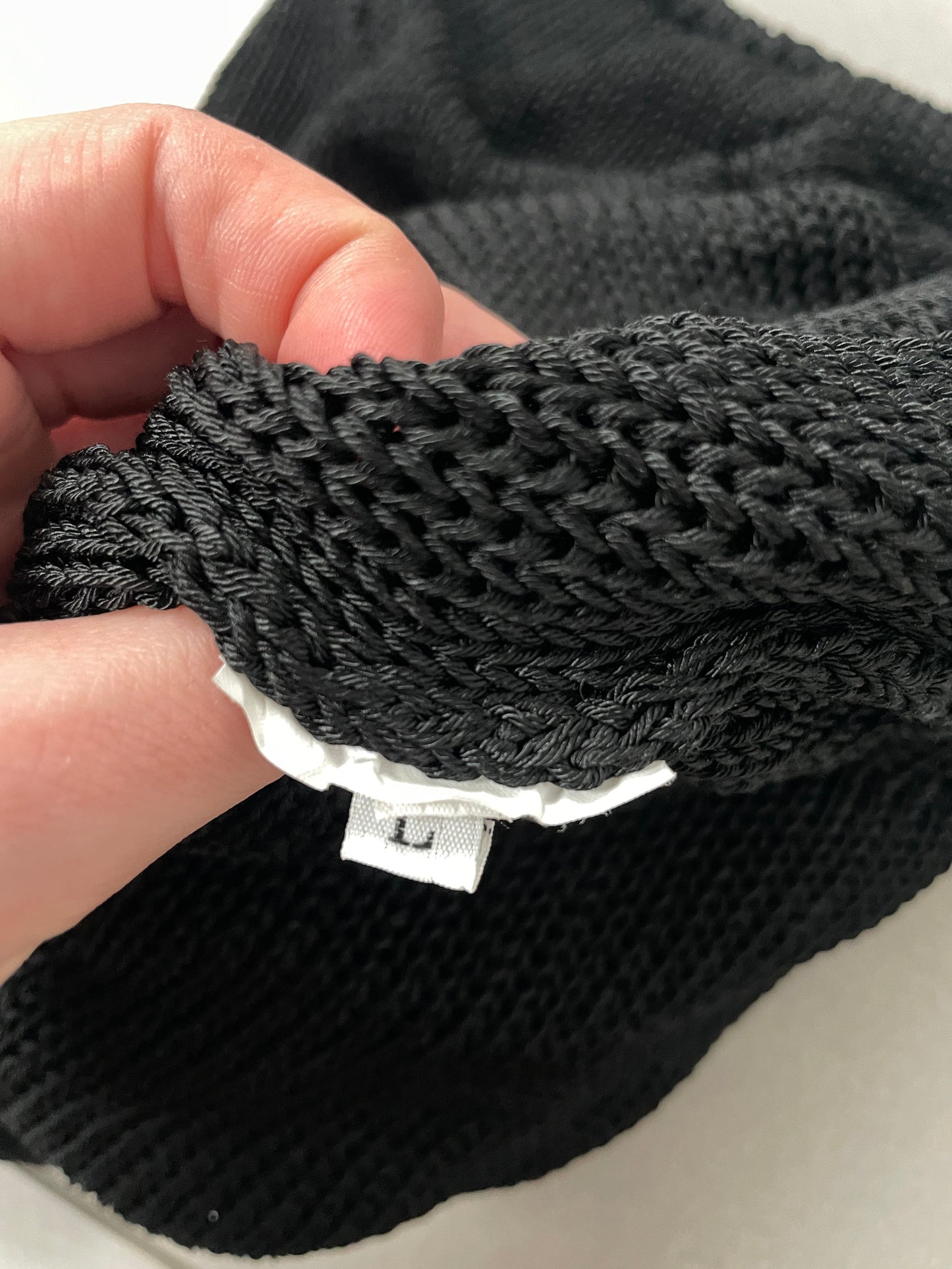 Y2K Black Knit Sleeveless Top – Max Mara